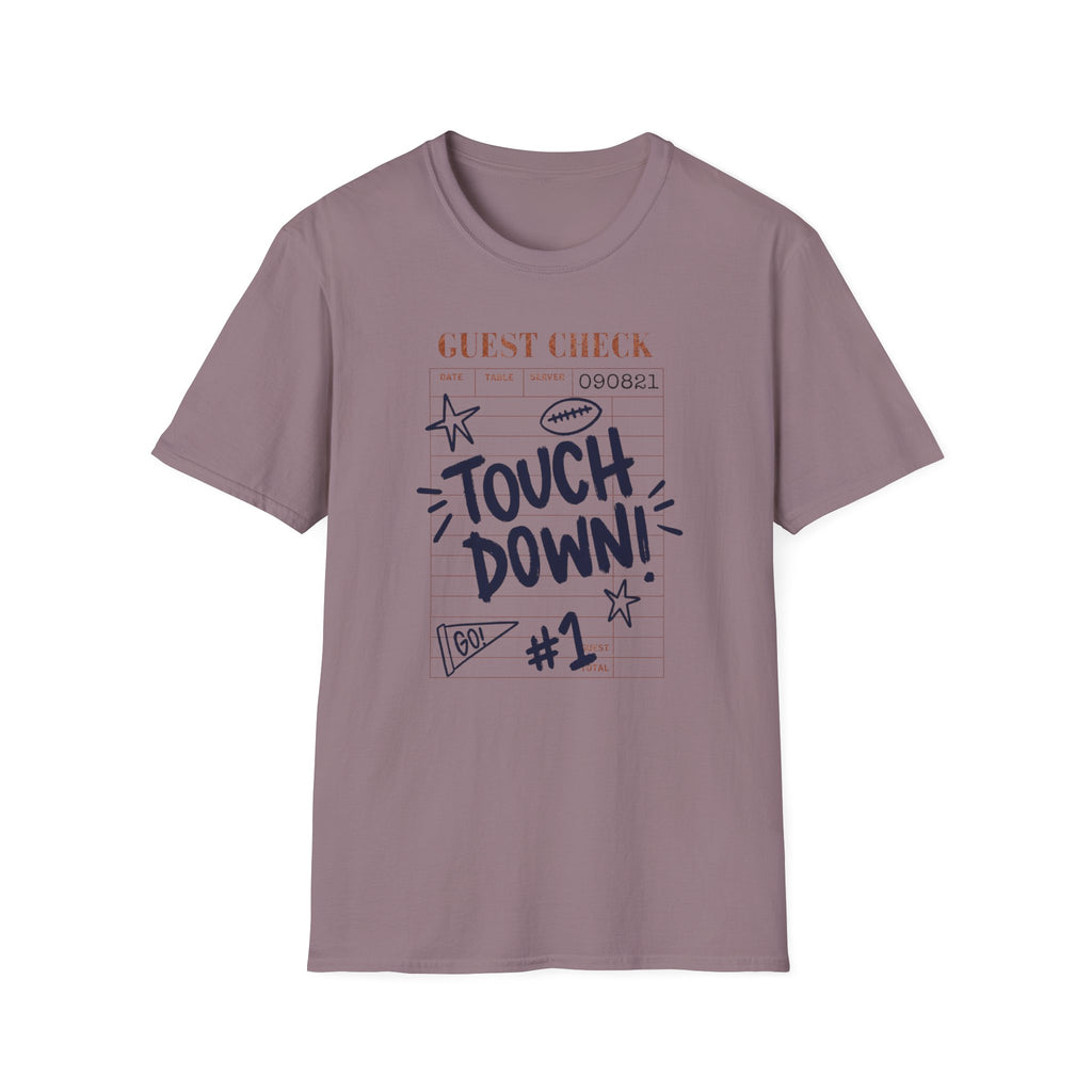 Touchdown Guest Check T-Shirt — Football Game Day Tee
