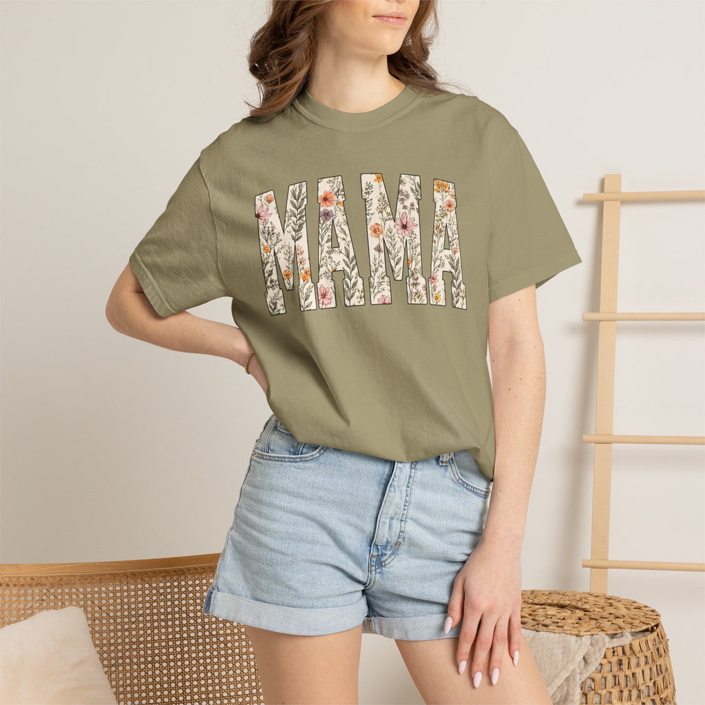 “Mama” Floral Tee