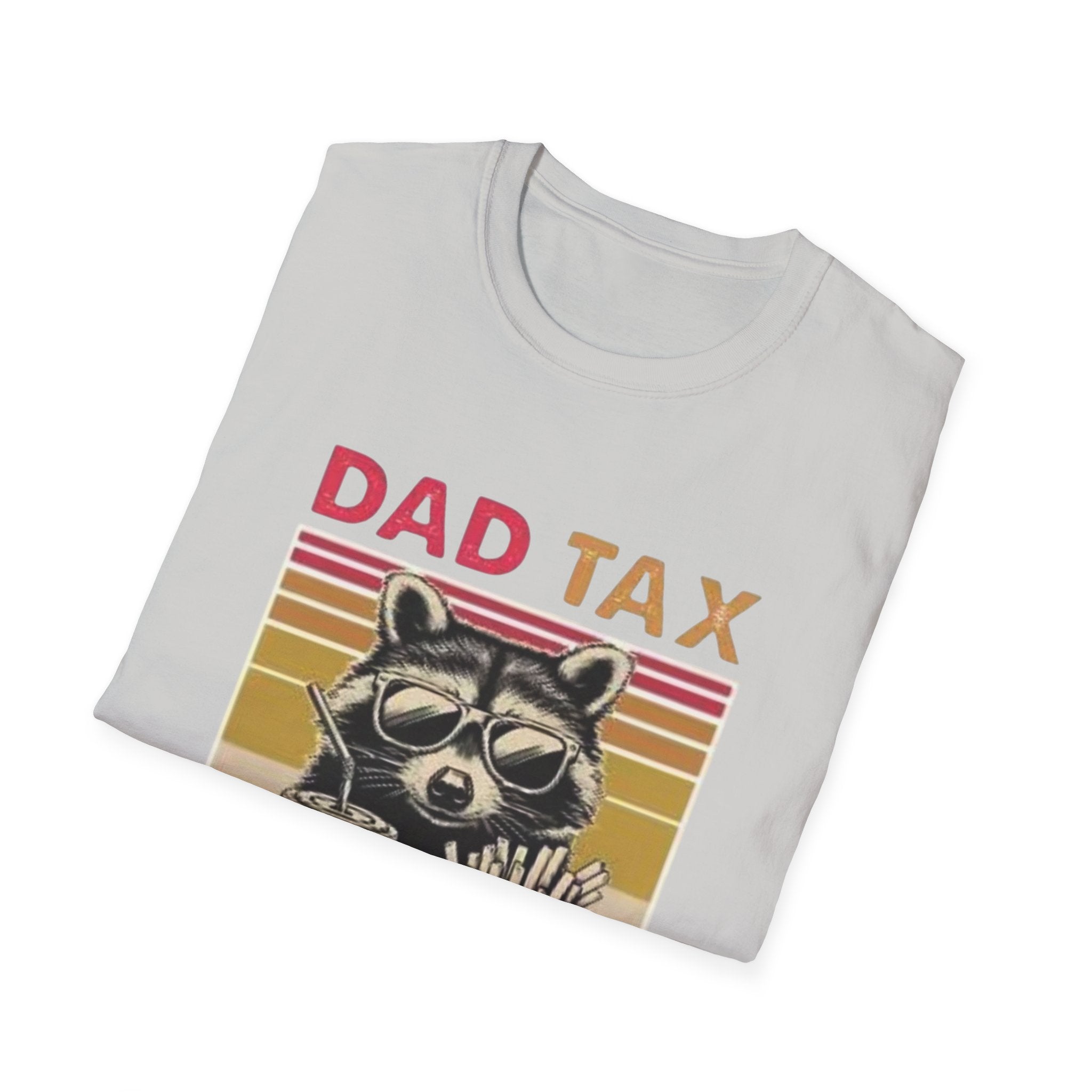 "Dad Tax" Raccoon Tee