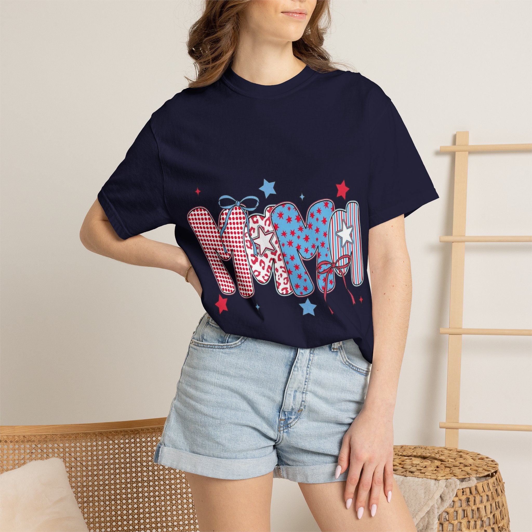 "Mama" Patriotic Graphic T-Shirt