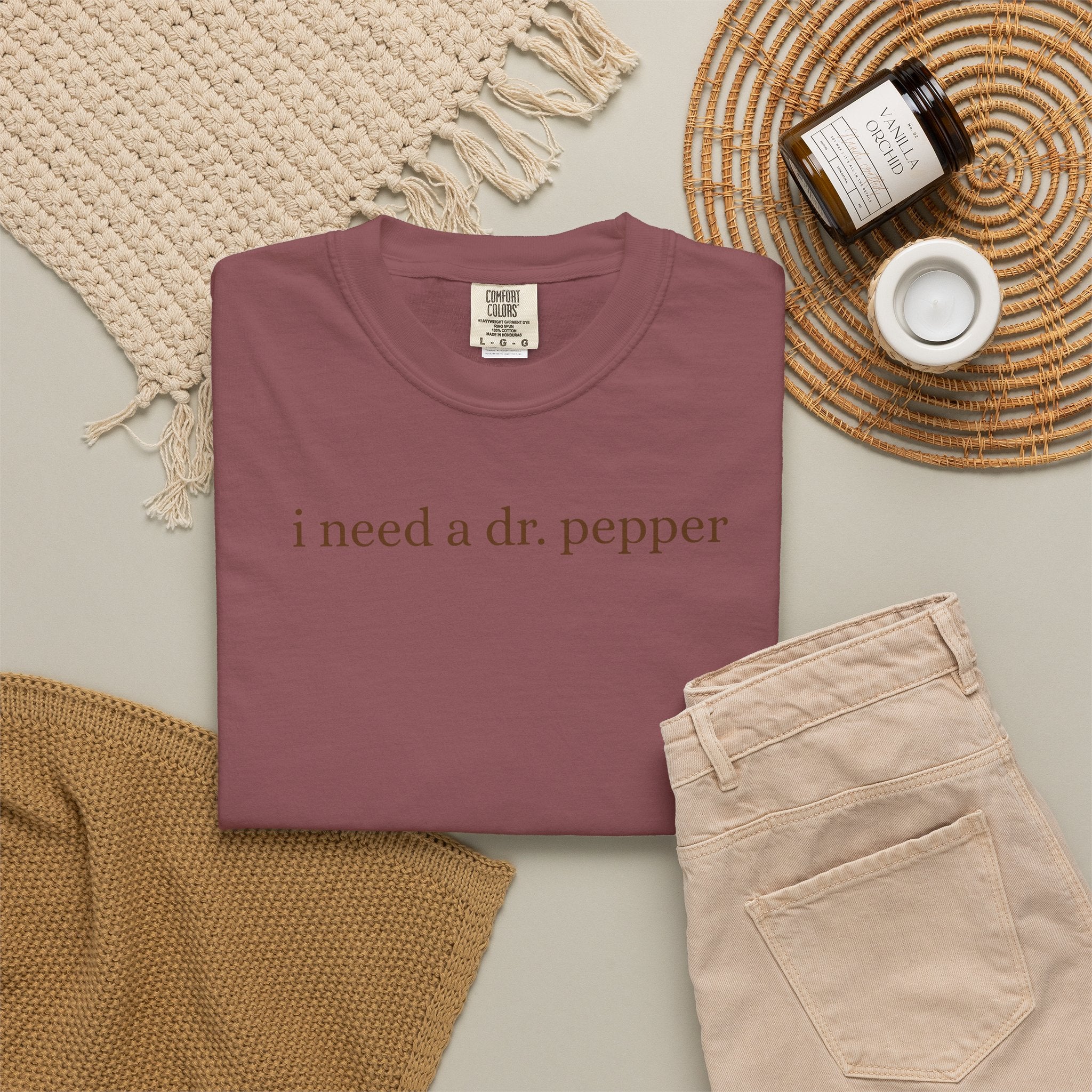 ”i need a dr. pepper”
