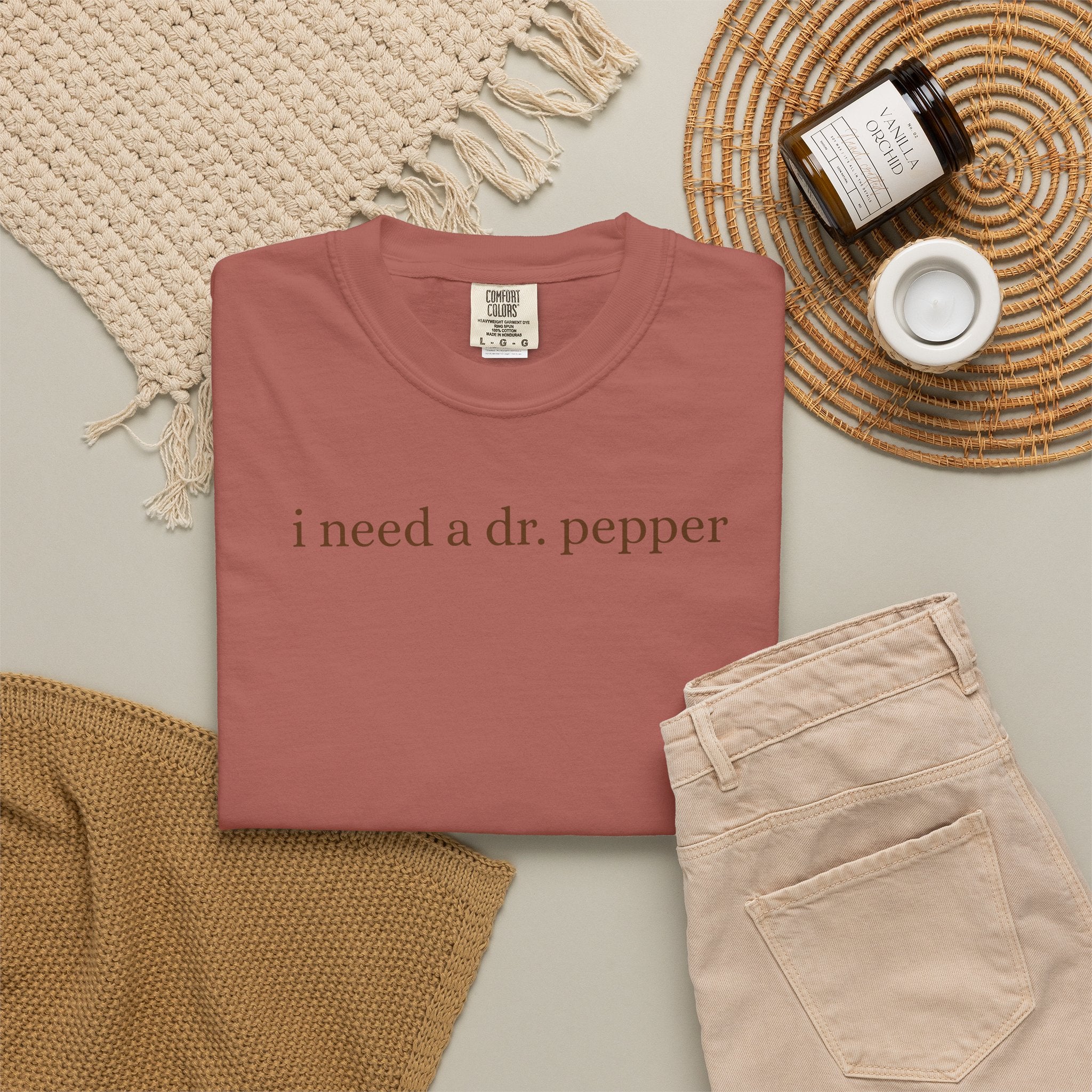 ”i need a dr. pepper”