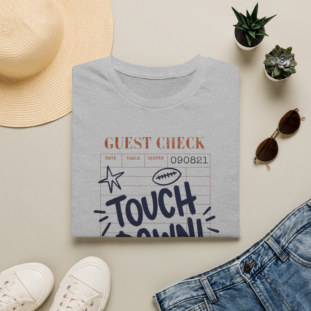 Touchdown Guest Check T-Shirt — Football Game Day Tee