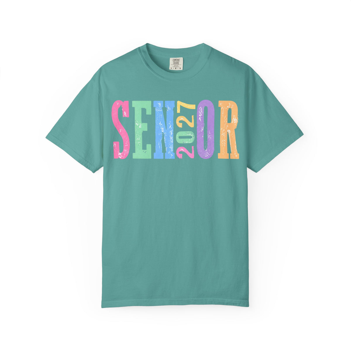 Senior 2027 Colorblock Tee