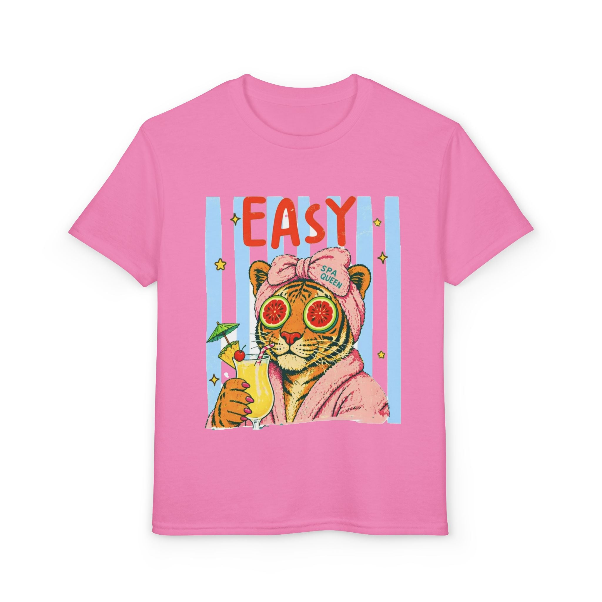 "Easy" Tiger Spa Tee- Youth