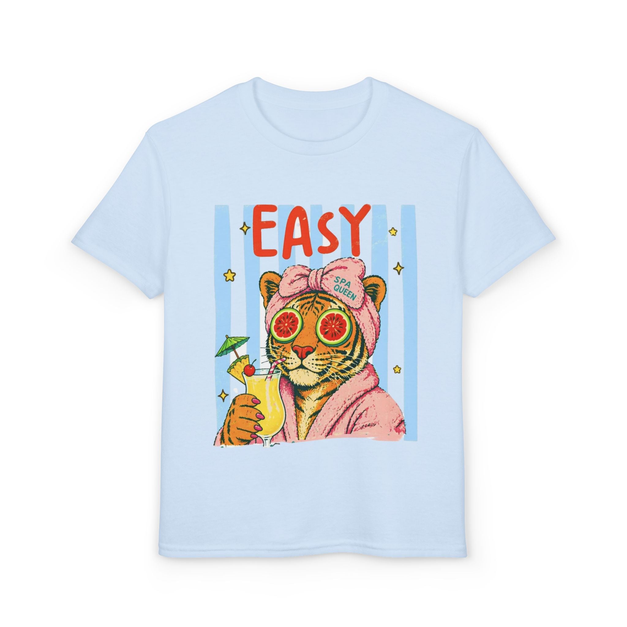 "Easy" Tiger Spa Tee- Youth