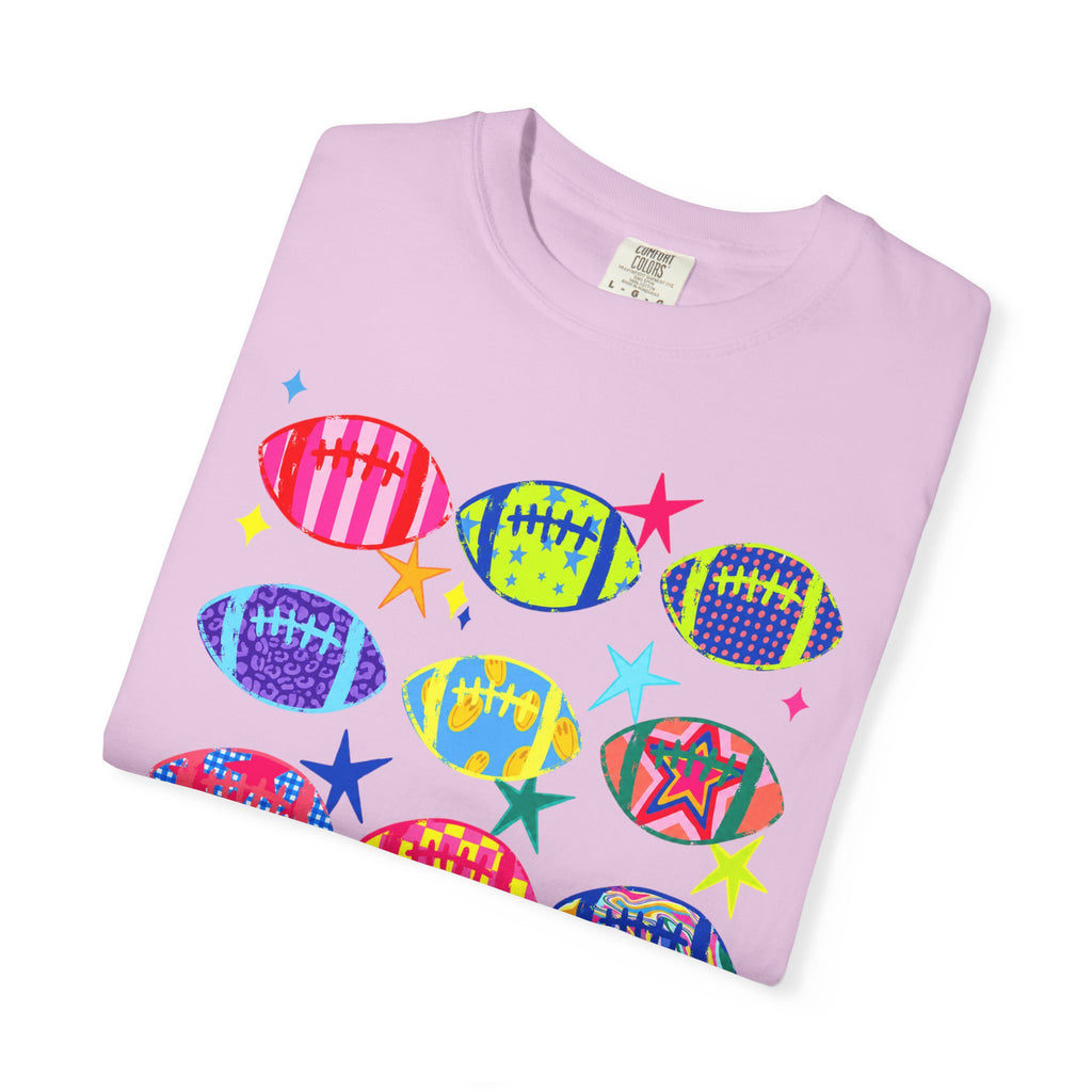 Neon Football Graphic Tee