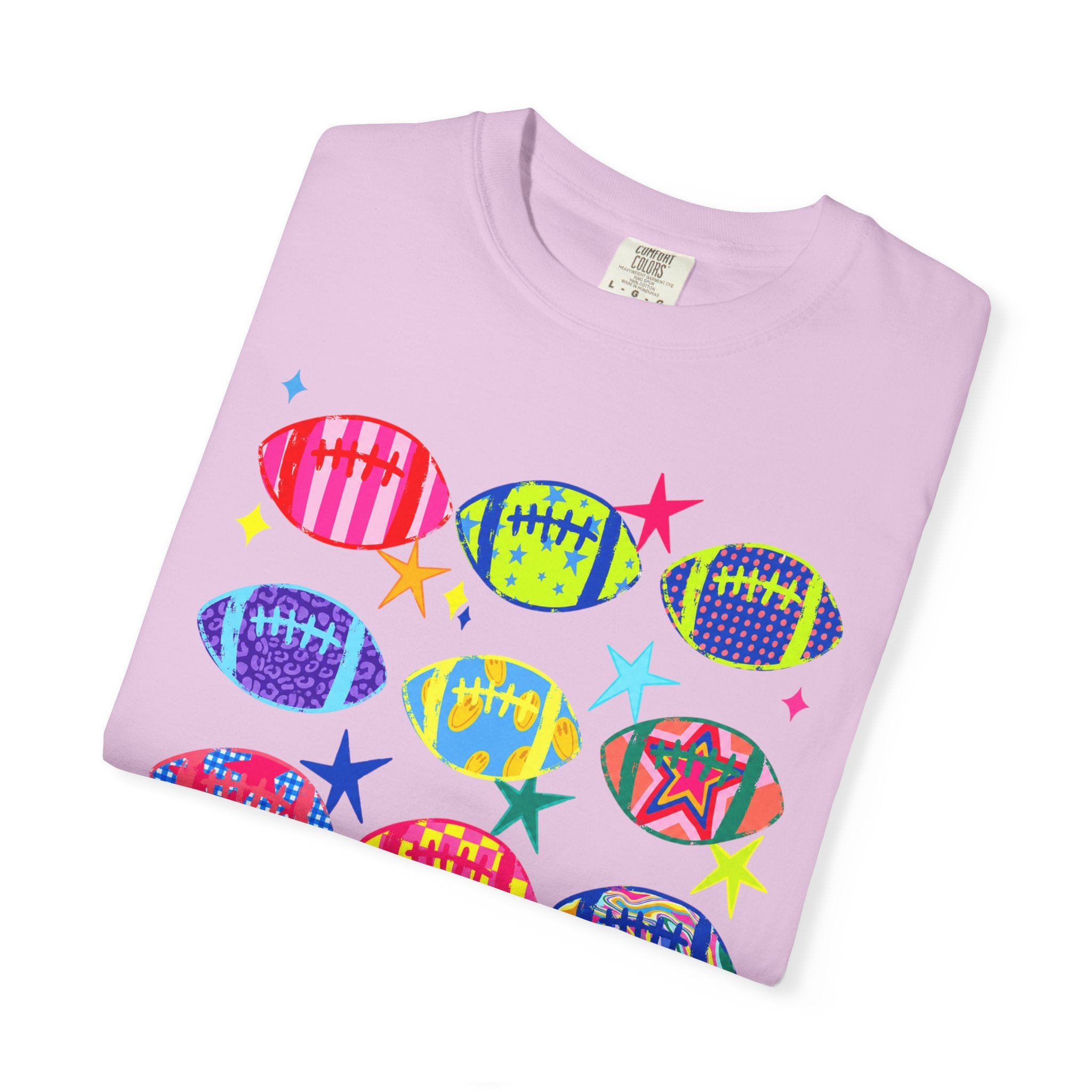 Neon Football Graphic Tee