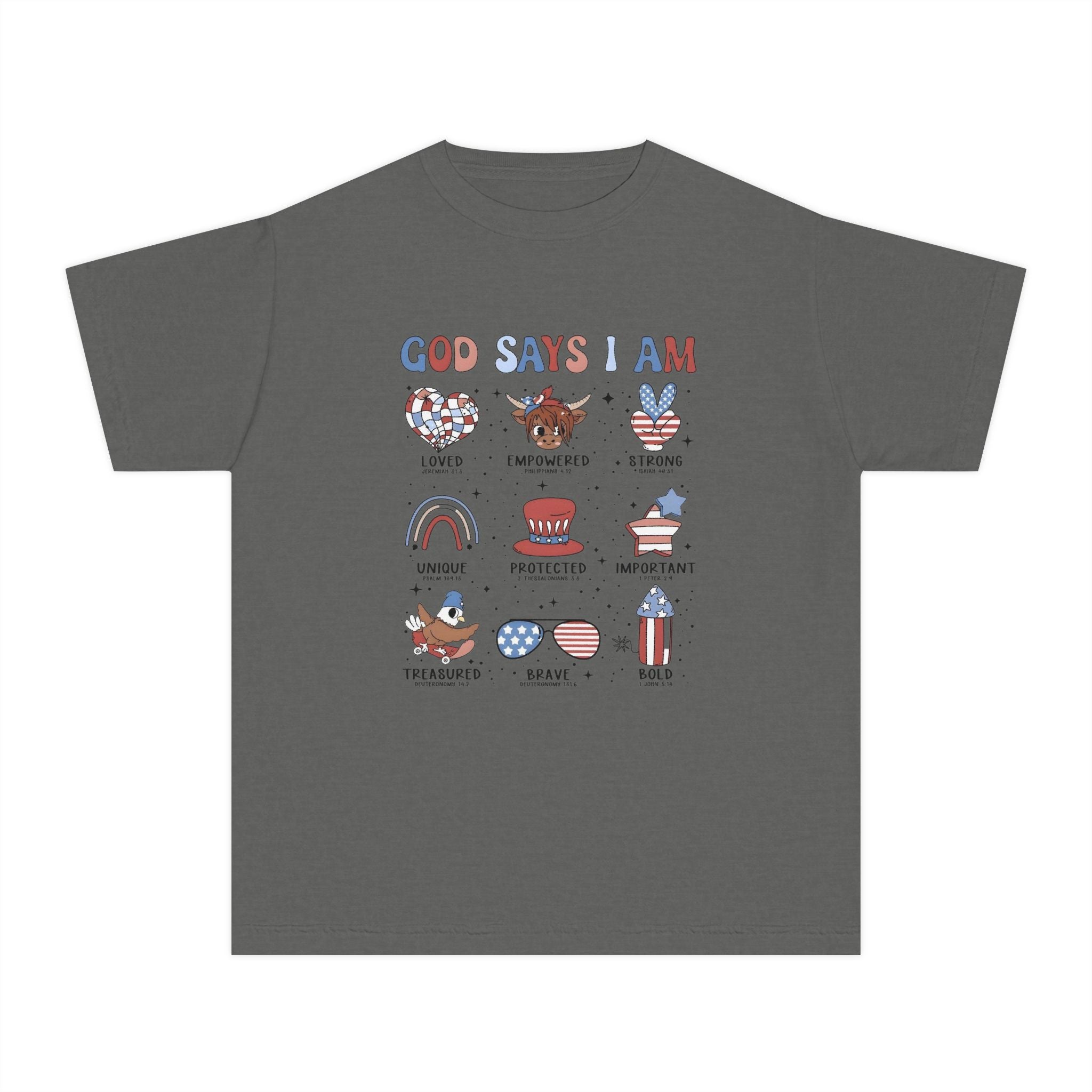 "God Says I Am.." Youth Tee