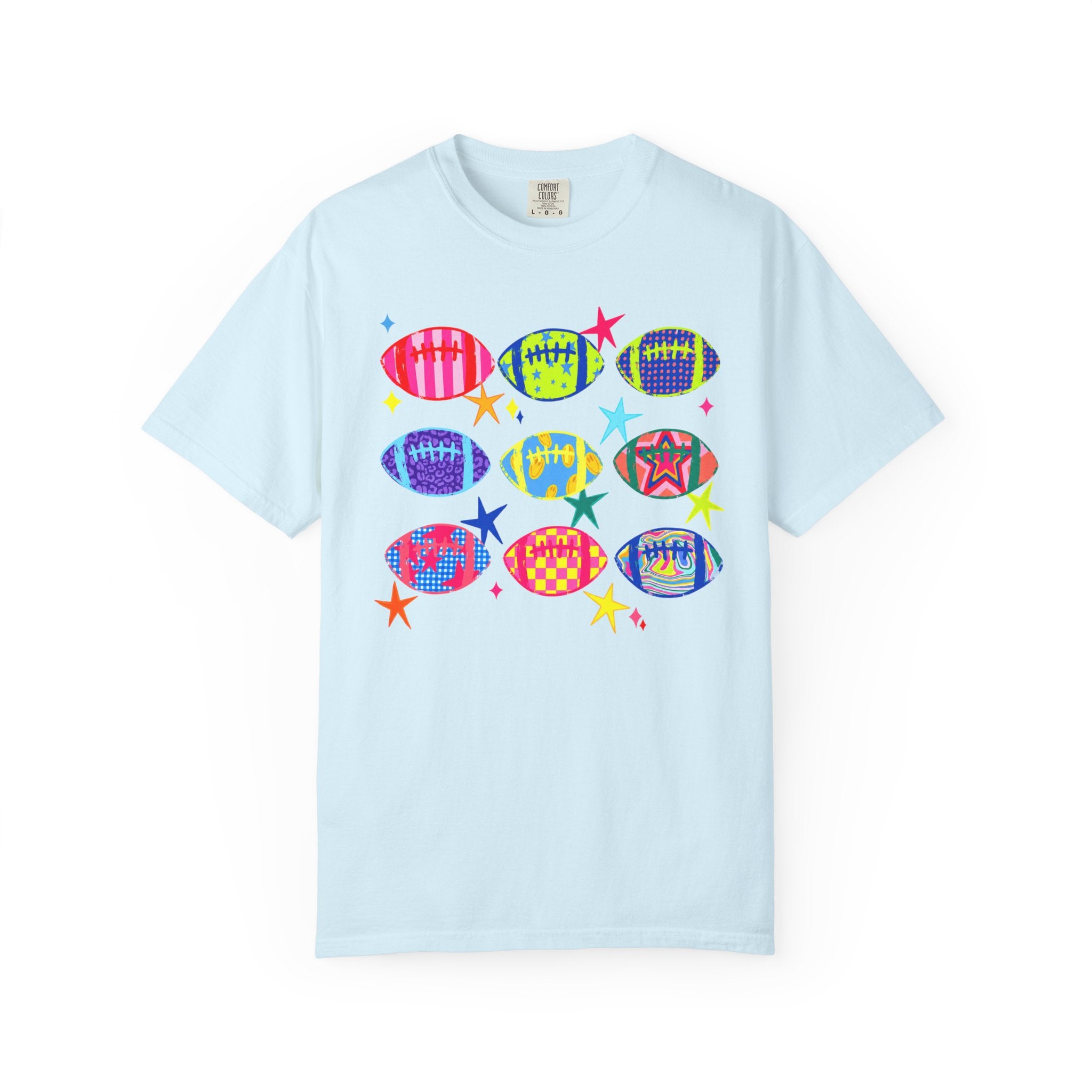 Neon Football Graphic Tee