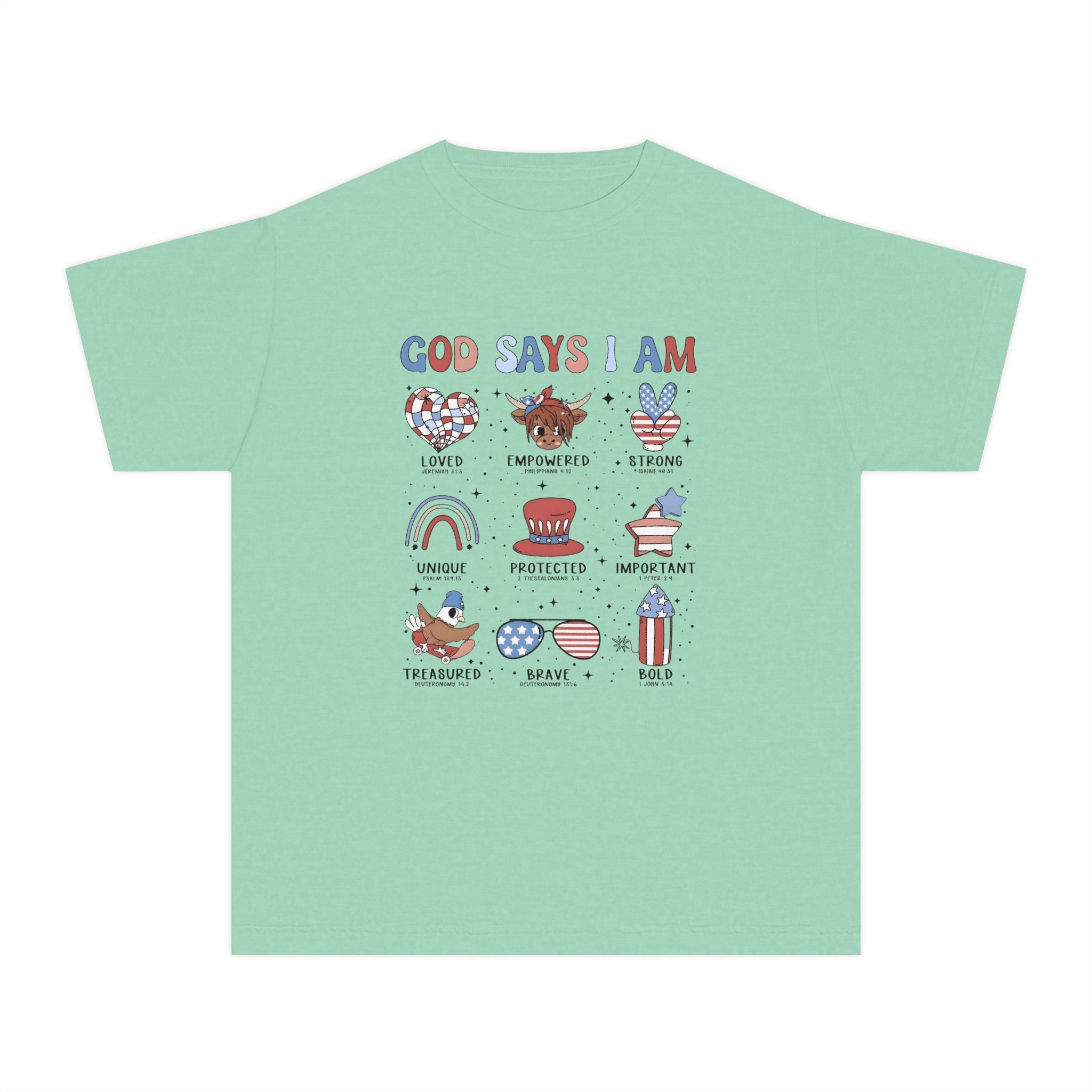 "God Says I Am.." Youth Tee