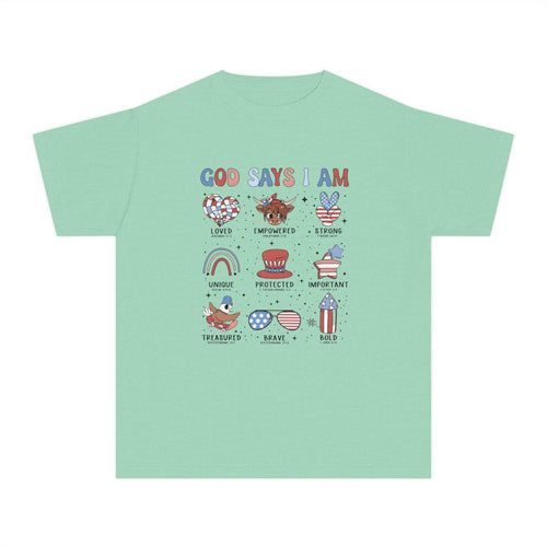 "God Says I Am.." Youth Tee