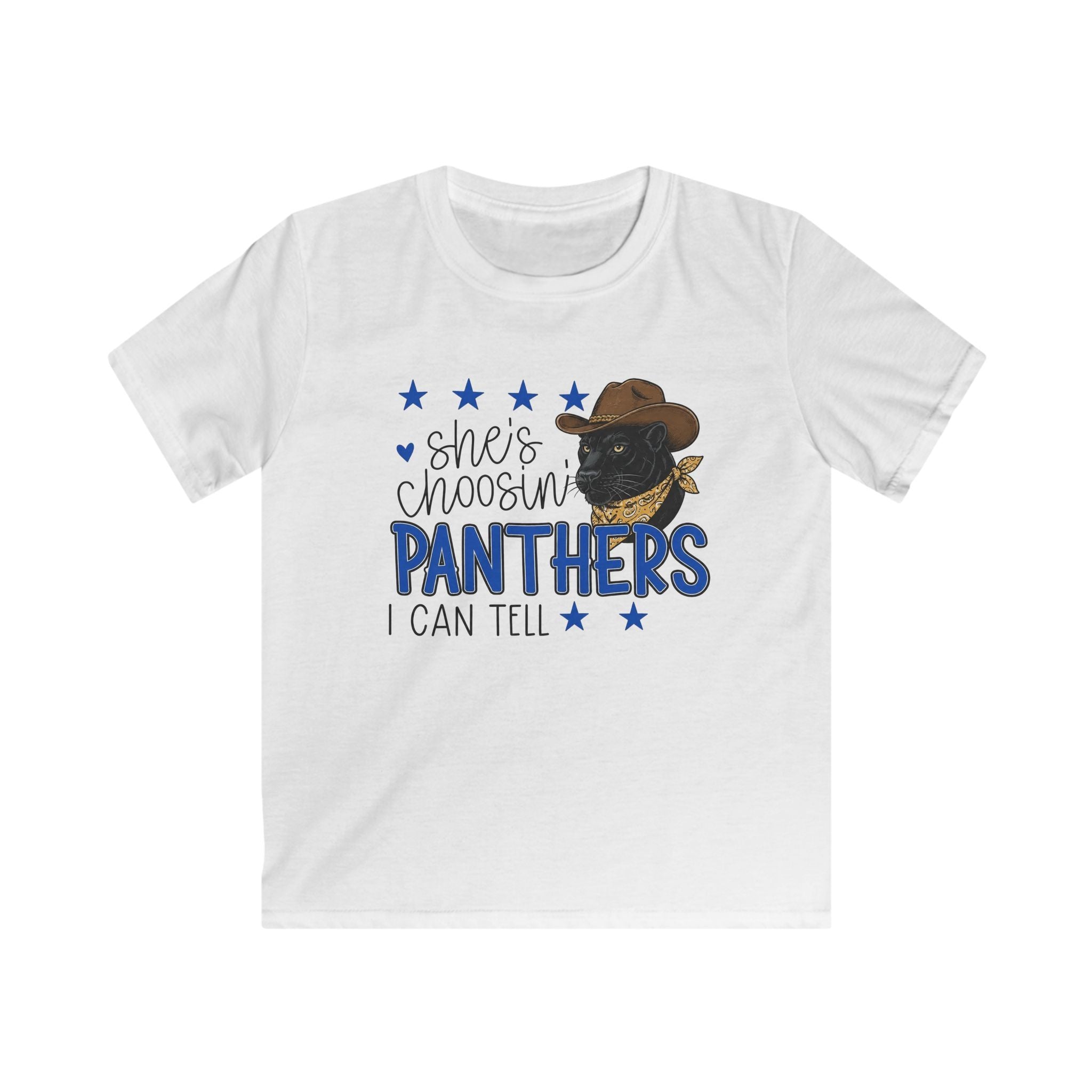 Youth- She’s Choosin’ Panthers School Tee
