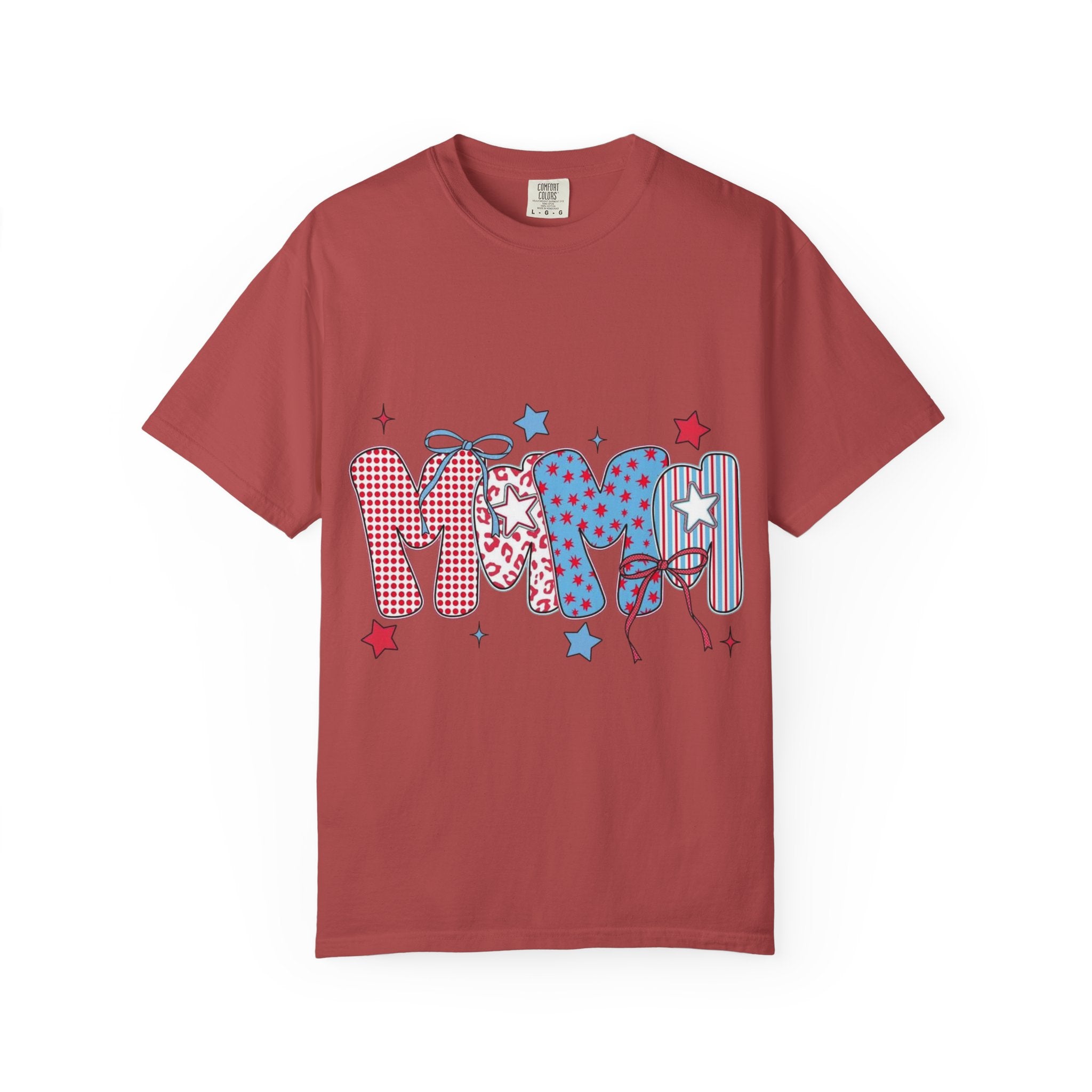 "Mama" Patriotic Graphic T-Shirt