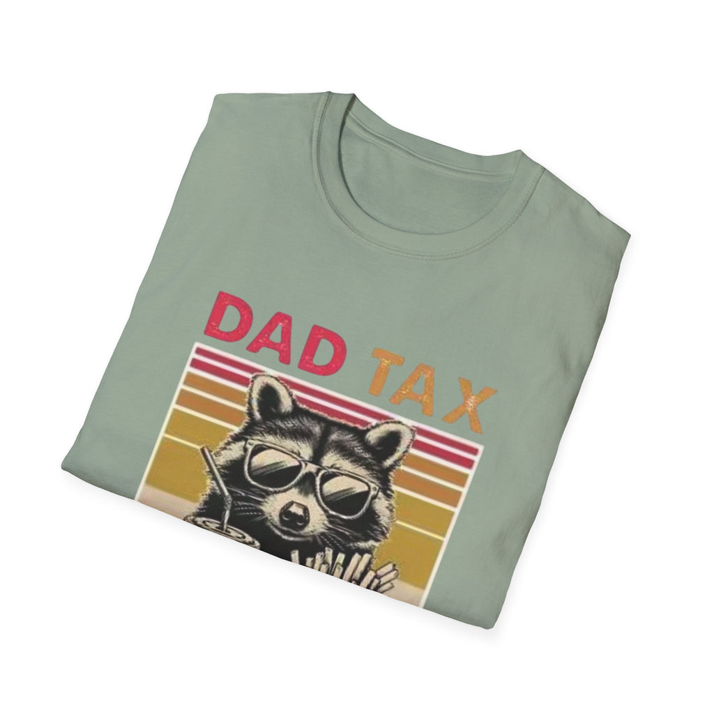 "Dad Tax" Raccoon Tee