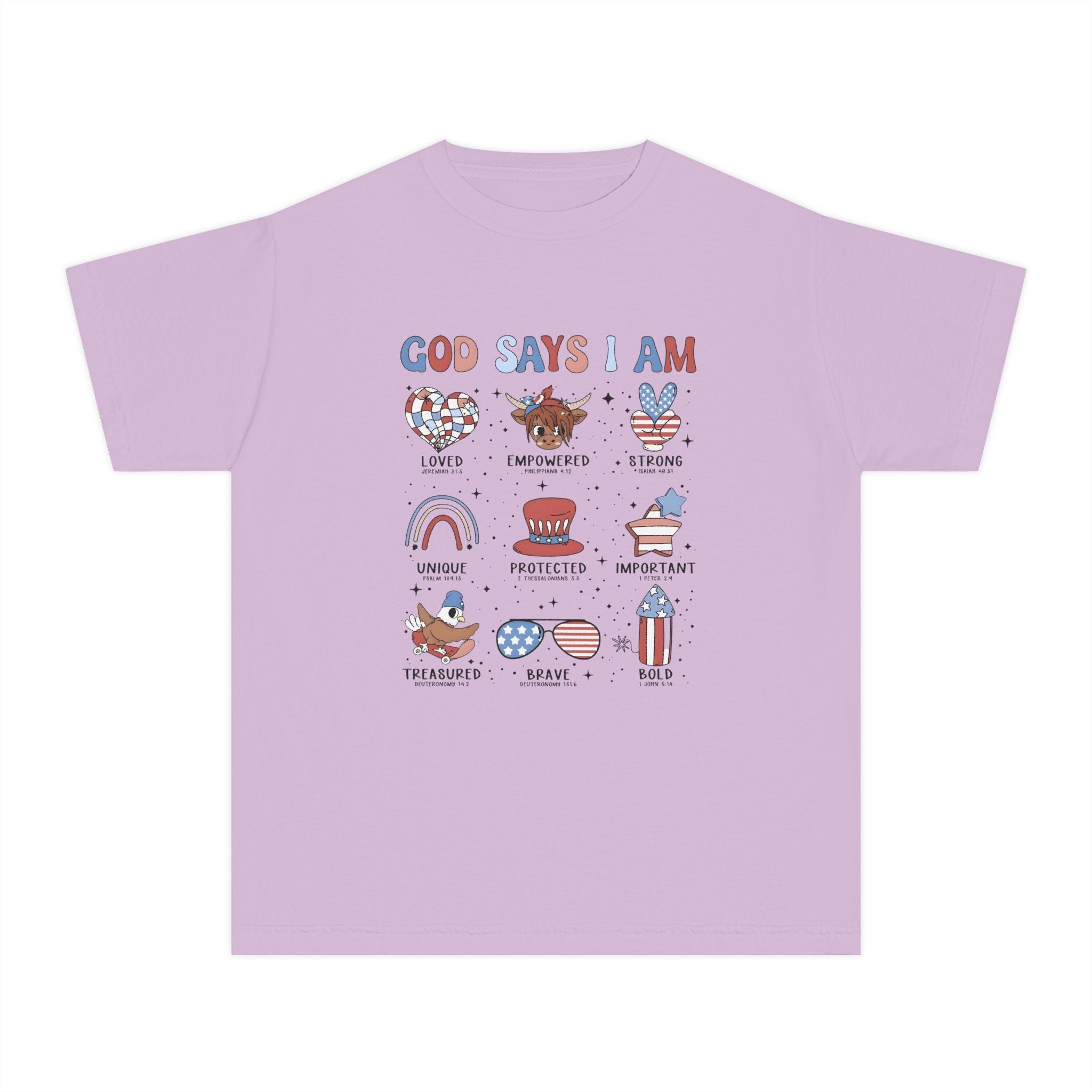 "God Says I Am.." Youth Tee