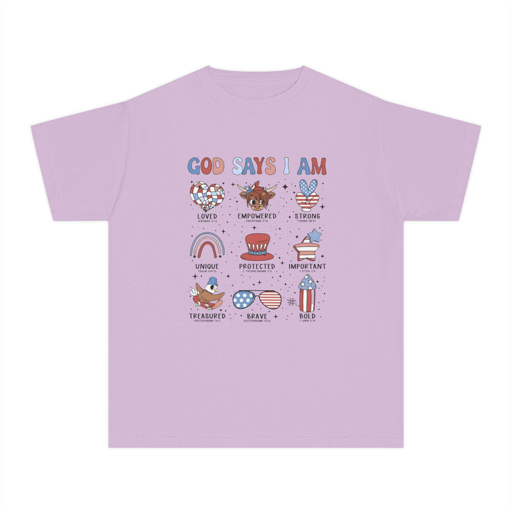 "God Says I Am.." Youth Tee