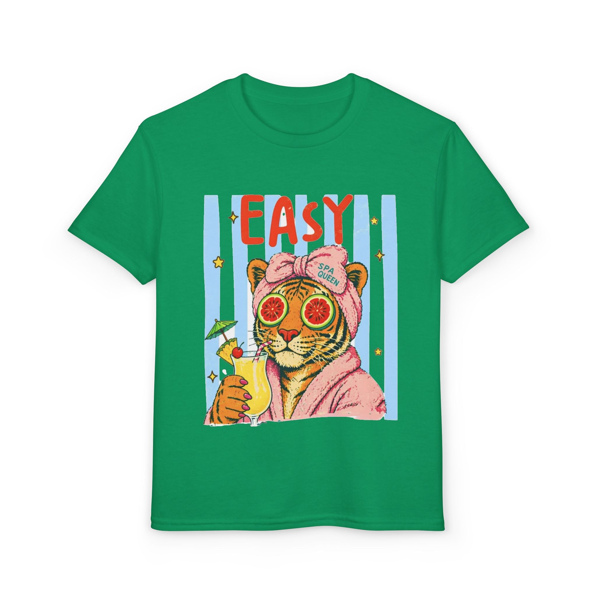 "Easy" Tiger Spa Tee- Youth