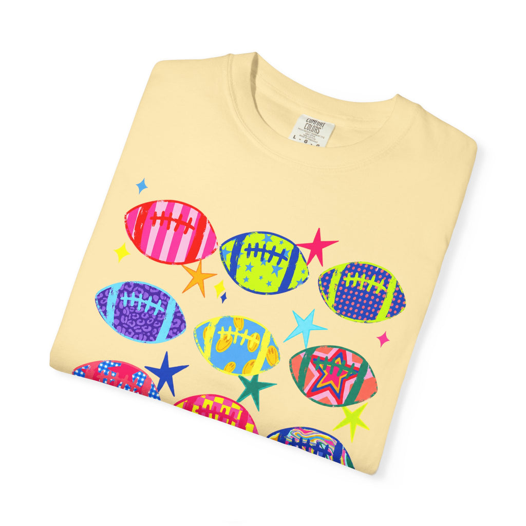 Neon Football Graphic Tee