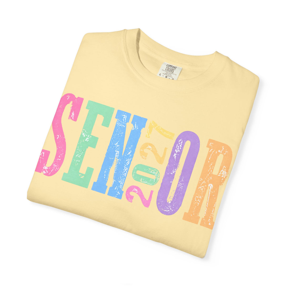 Senior 2027 Colorblock Tee