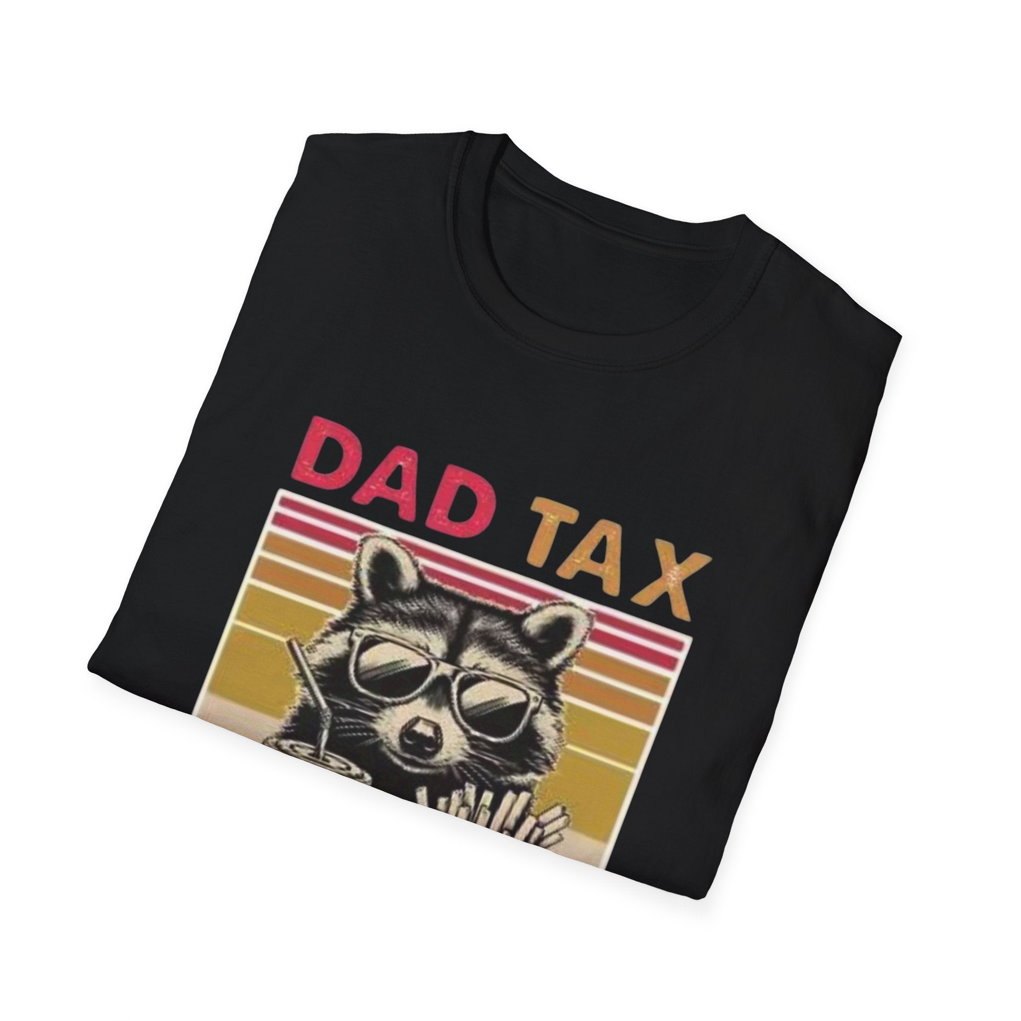 "Dad Tax" Raccoon Tee