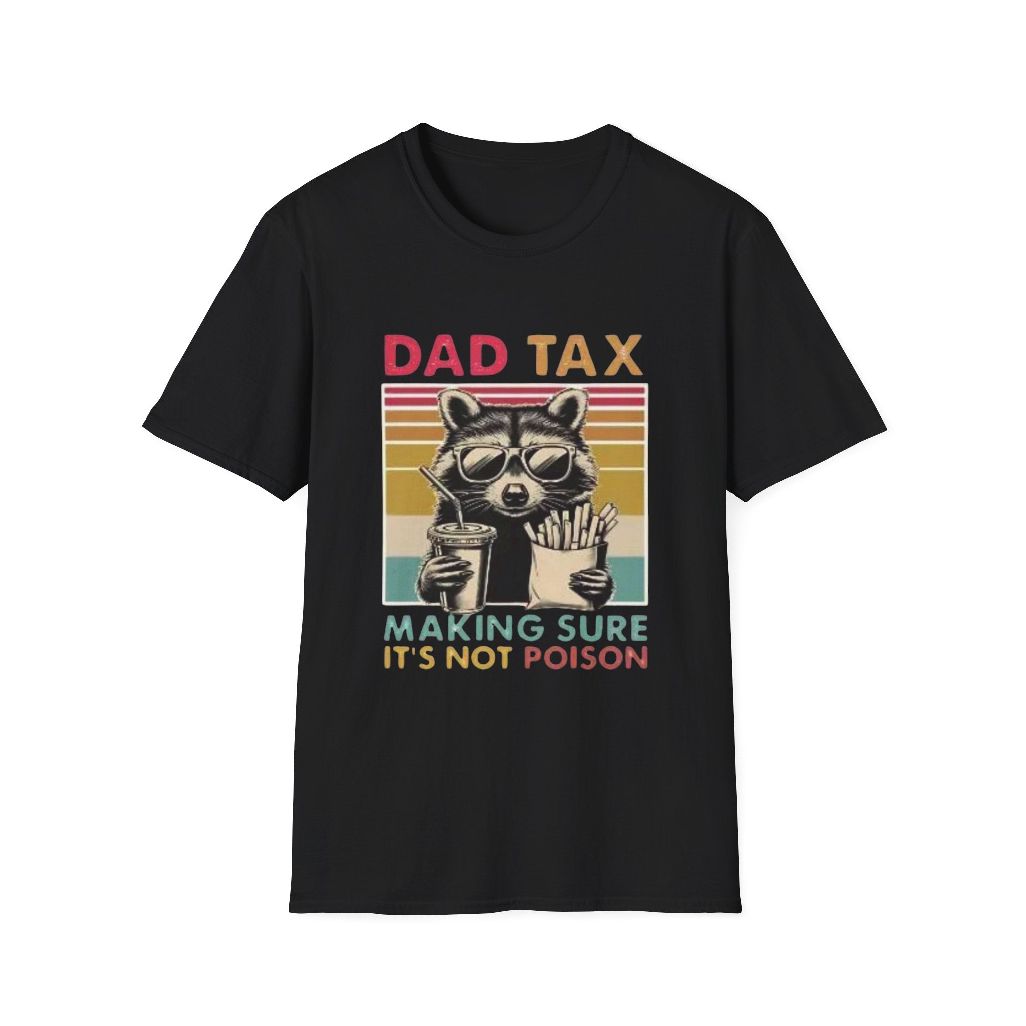 "Dad Tax" Raccoon Tee
