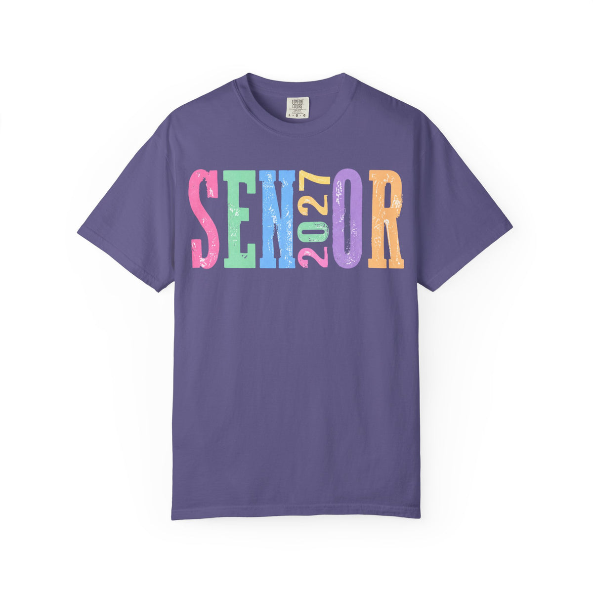 Senior 2027 Colorblock Tee