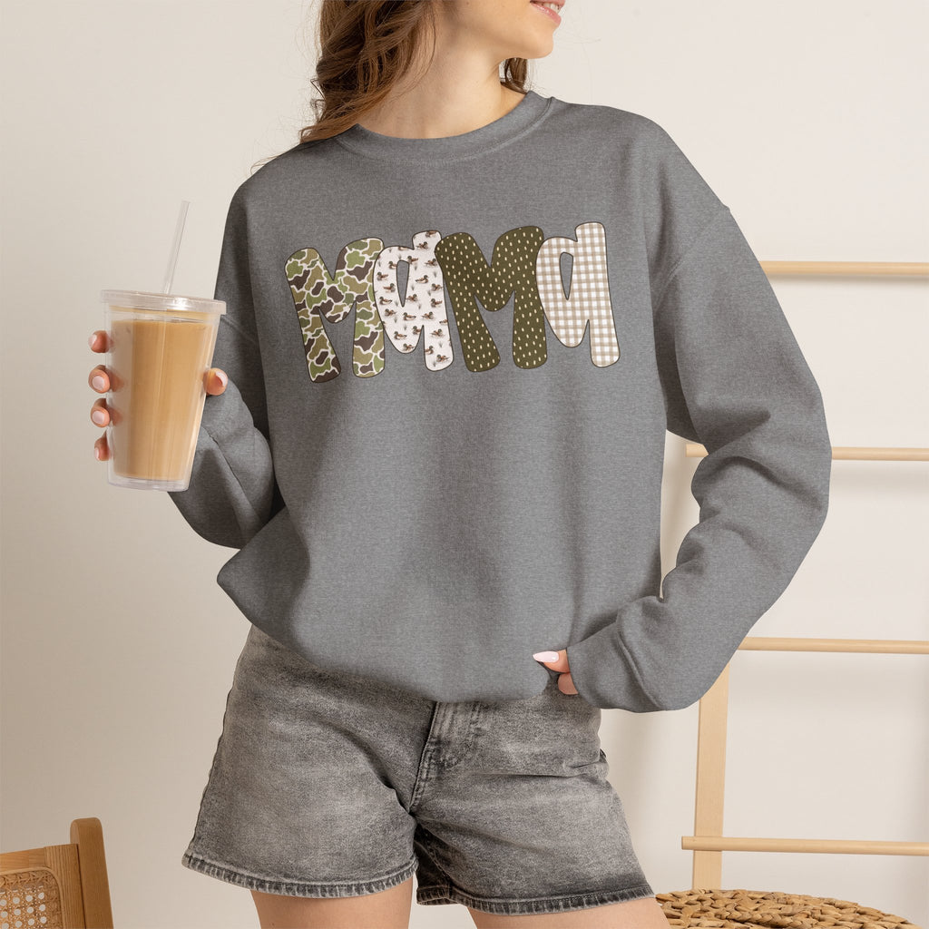 Mallard Mama Patchwork Sweatshirt
