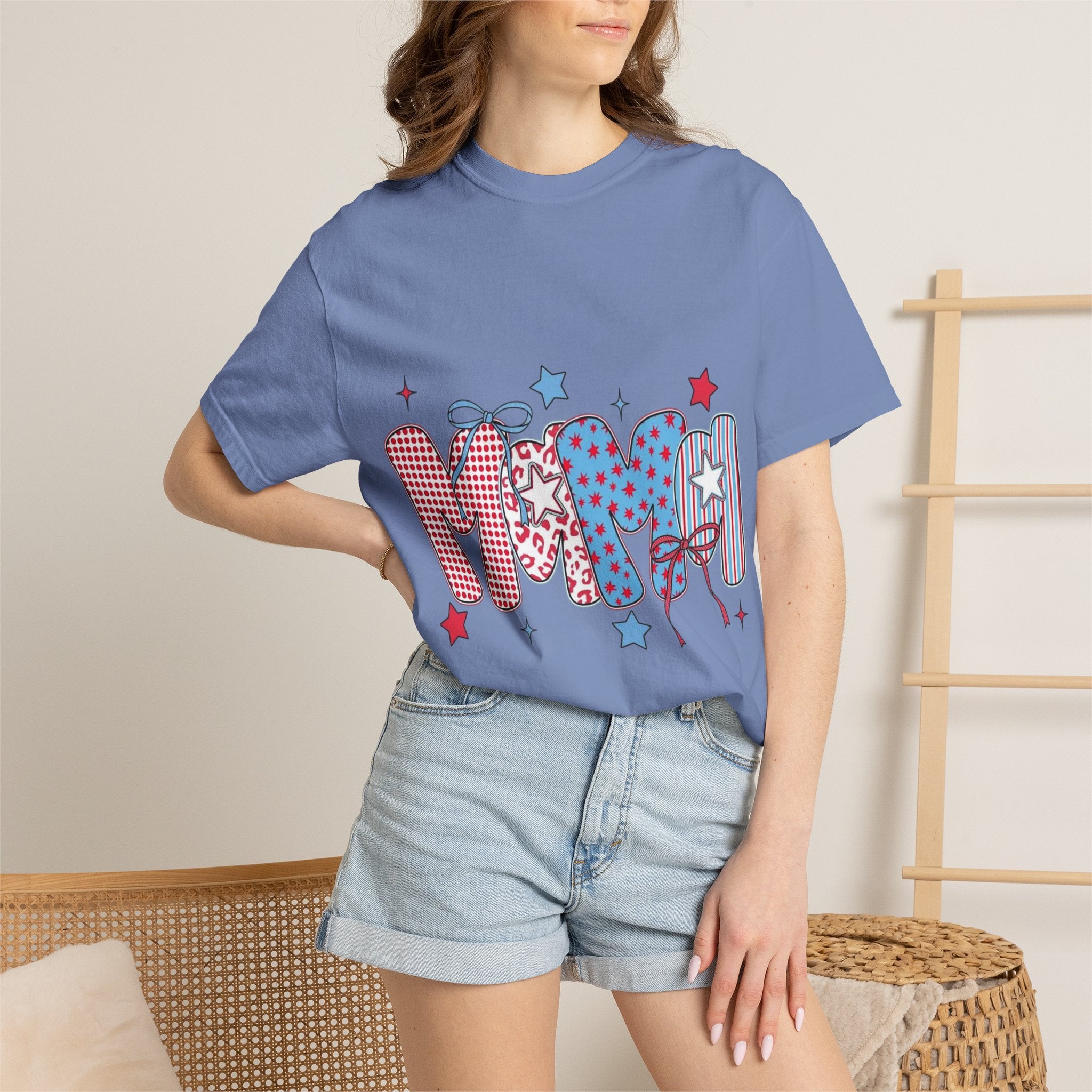 "Mama" Patriotic Graphic T-Shirt