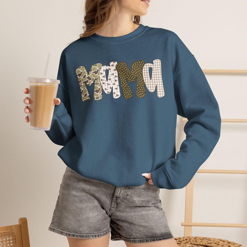 Mallard Mama Patchwork Sweatshirt