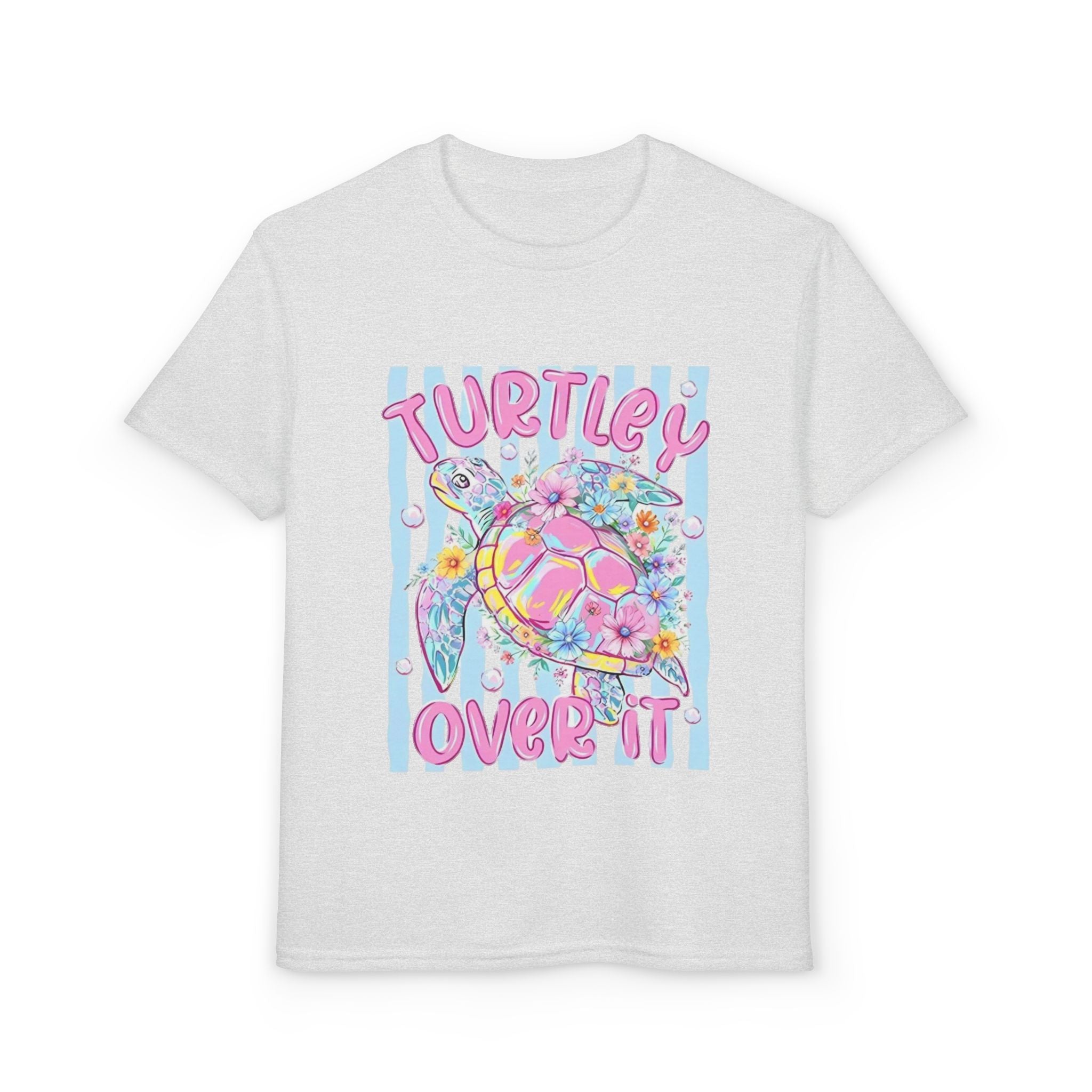 "Turtley Over It" Colorful- Youth Tee