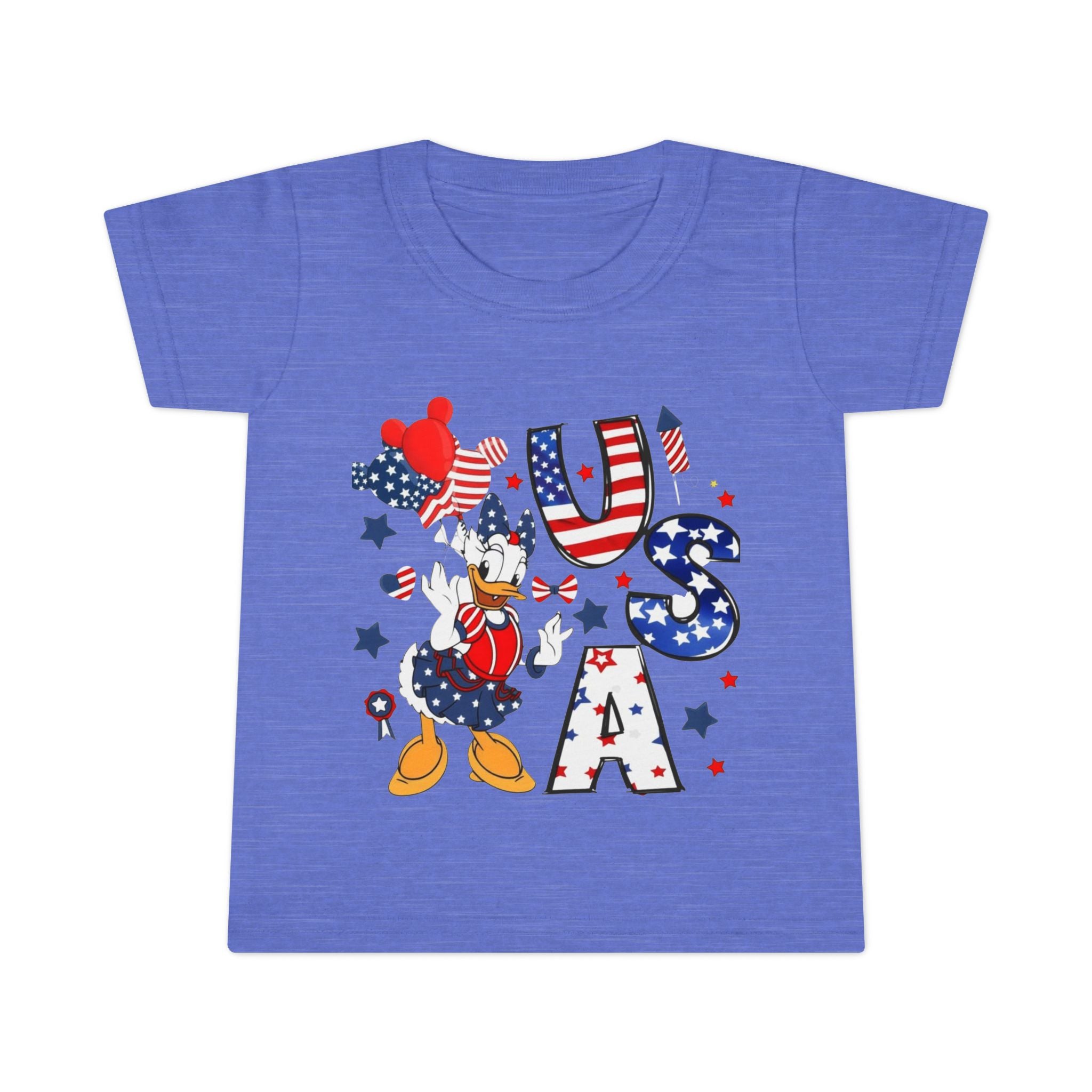 Toddler T-Shirt — Patriotic USA Stars & Stripes