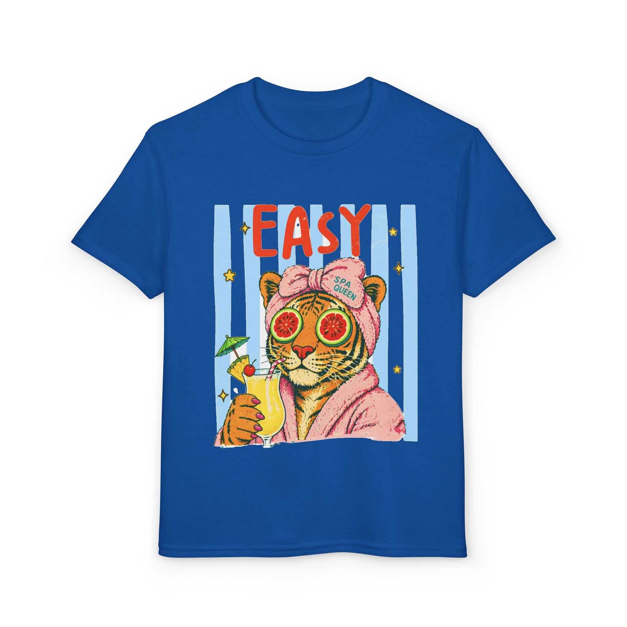 "Easy" Tiger Spa Tee- Youth