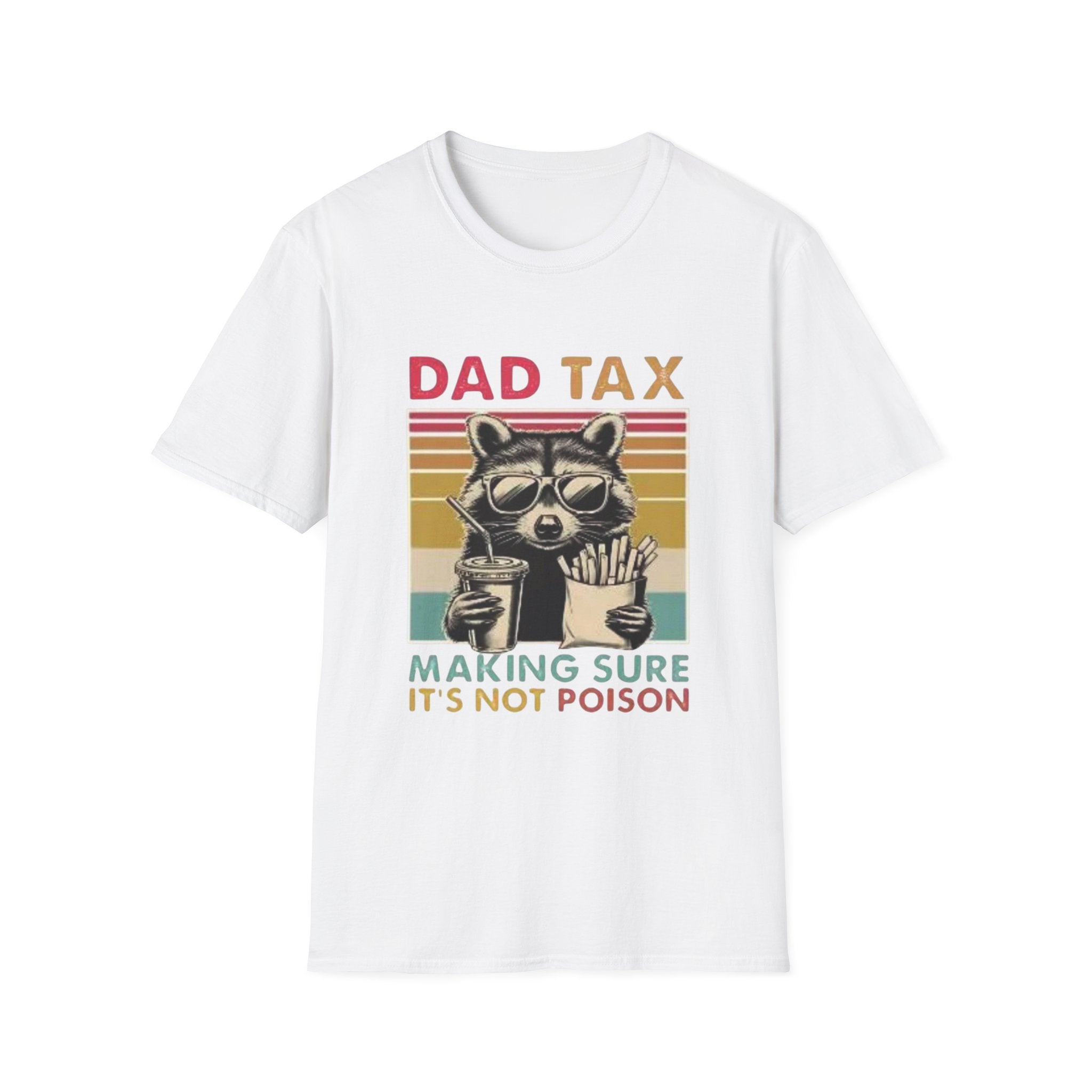 "Dad Tax" Raccoon Tee