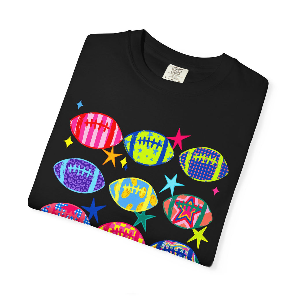 Neon Football Graphic Tee
