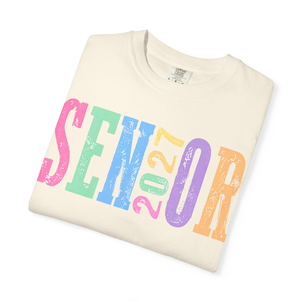 Senior 2027 Colorblock Tee