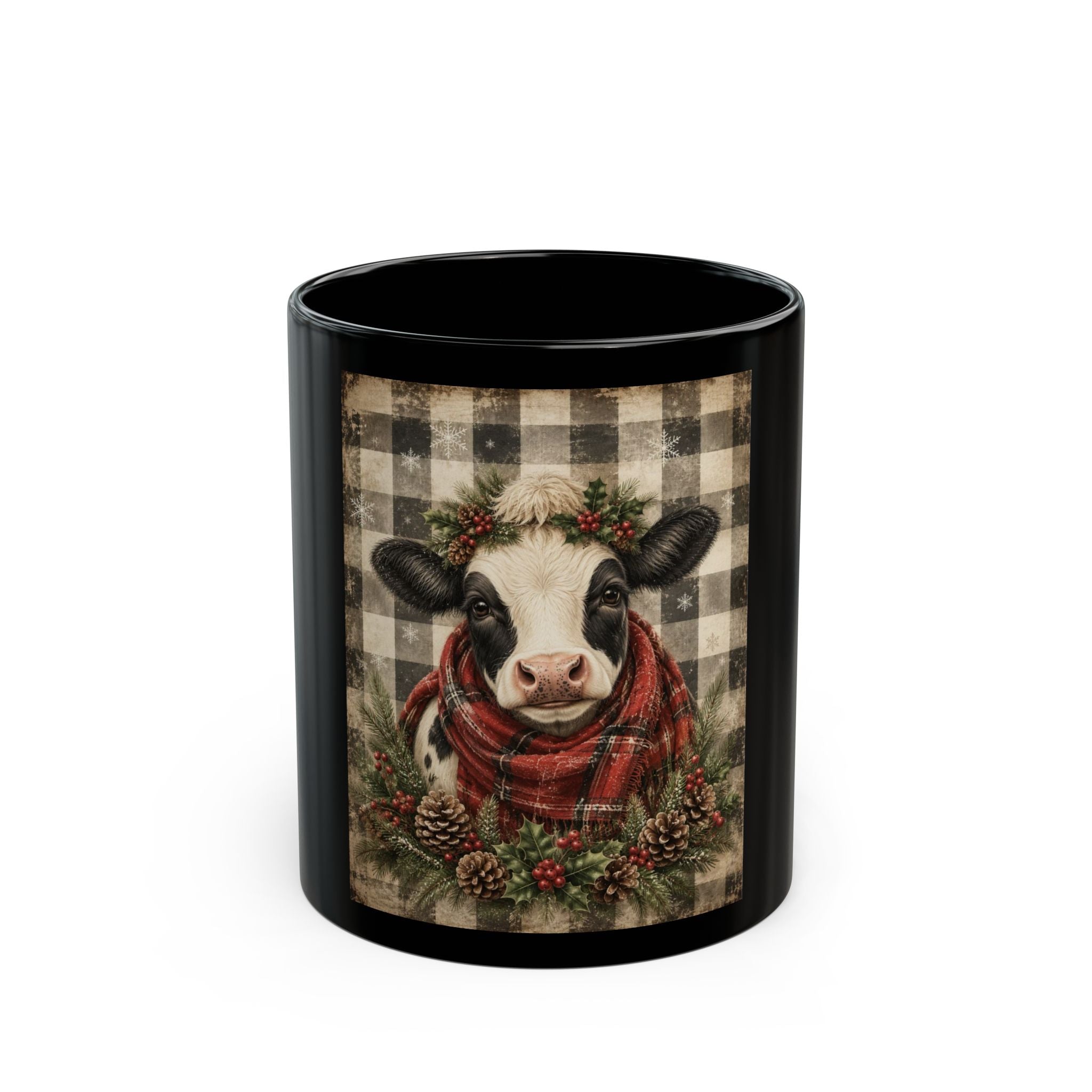 The Cozy Cow Christmas Mug