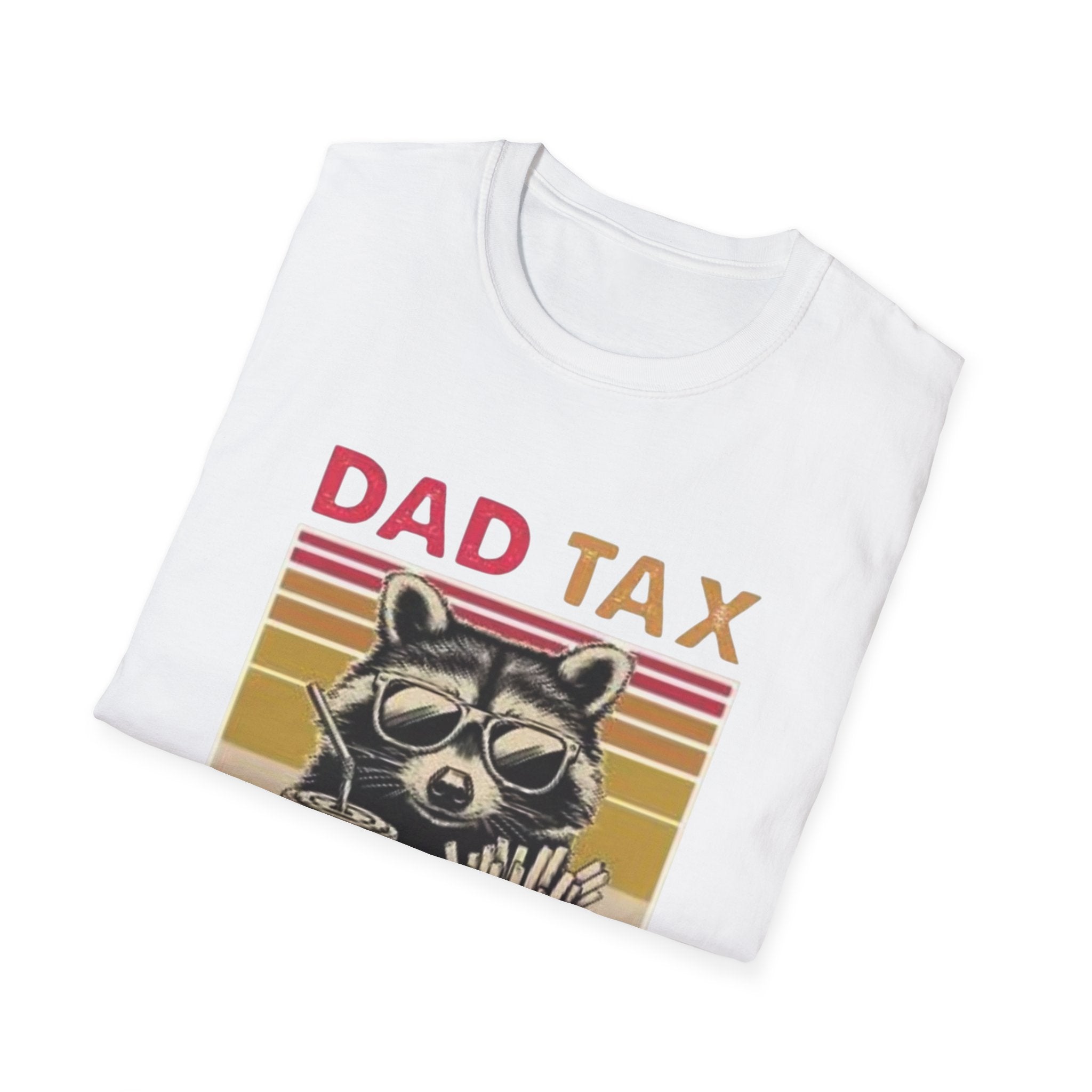 "Dad Tax" Raccoon Tee