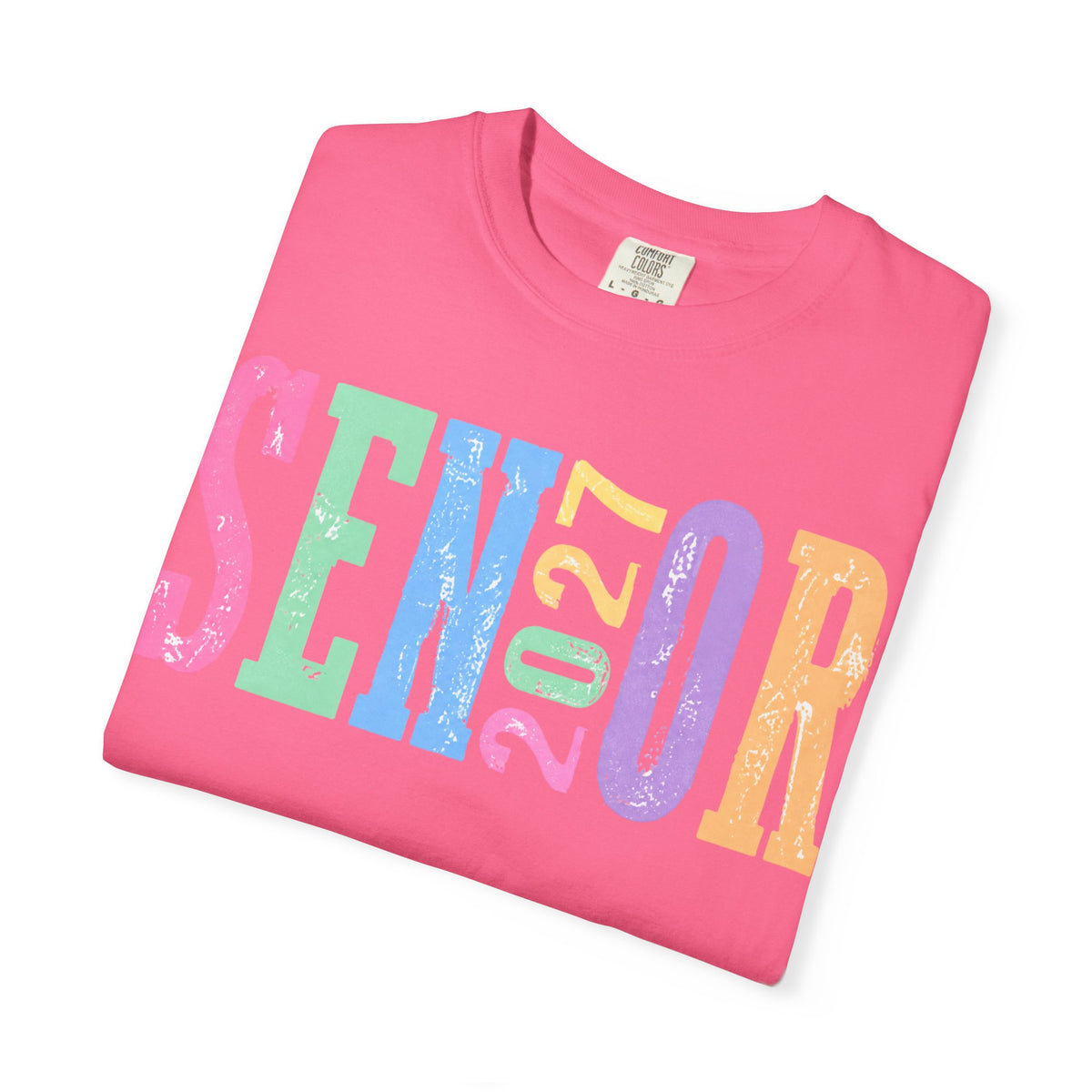 Senior 2027 Colorblock Tee