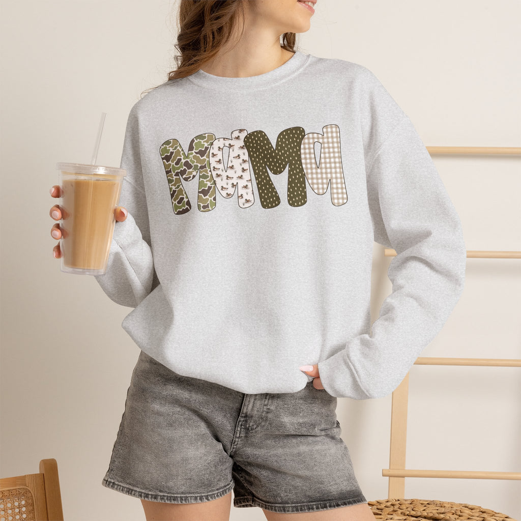 Mallard Mama Patchwork Sweatshirt