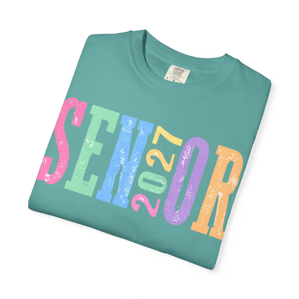 Senior 2027 Colorblock Tee