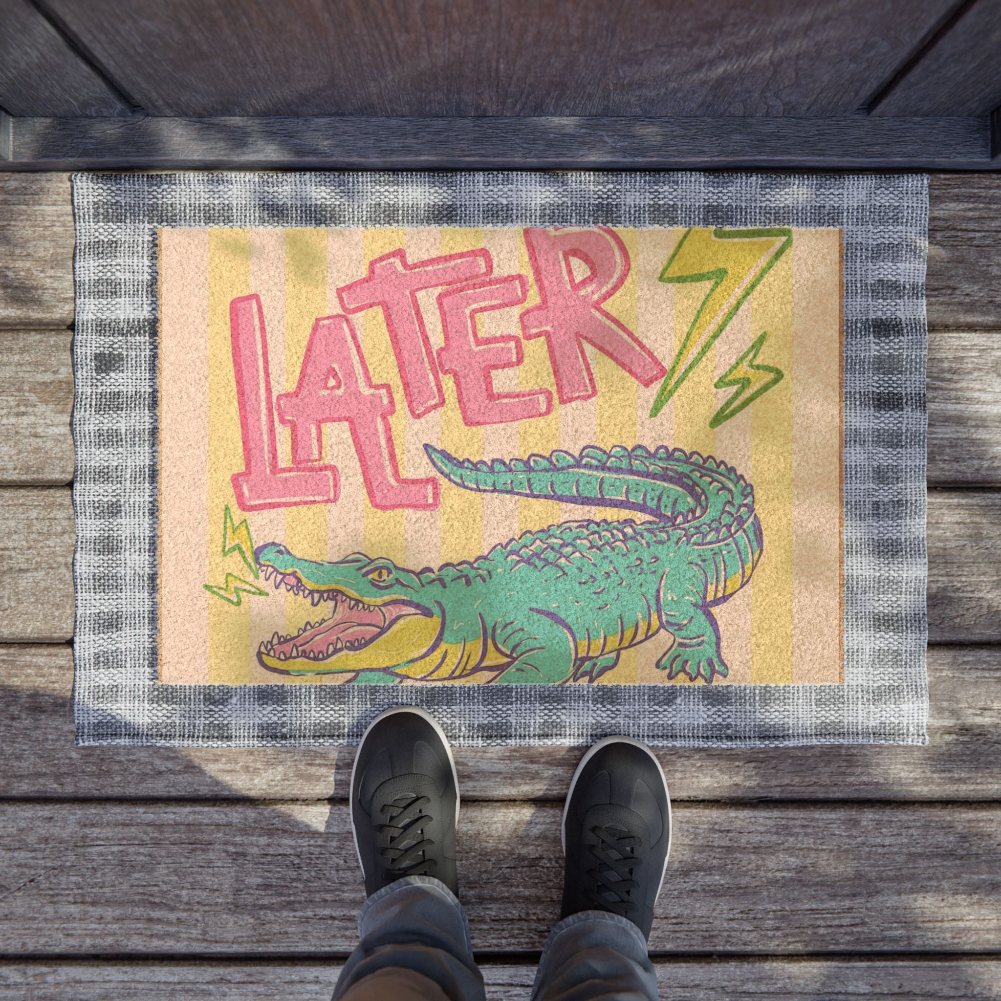 "Later Gator" Doormat
