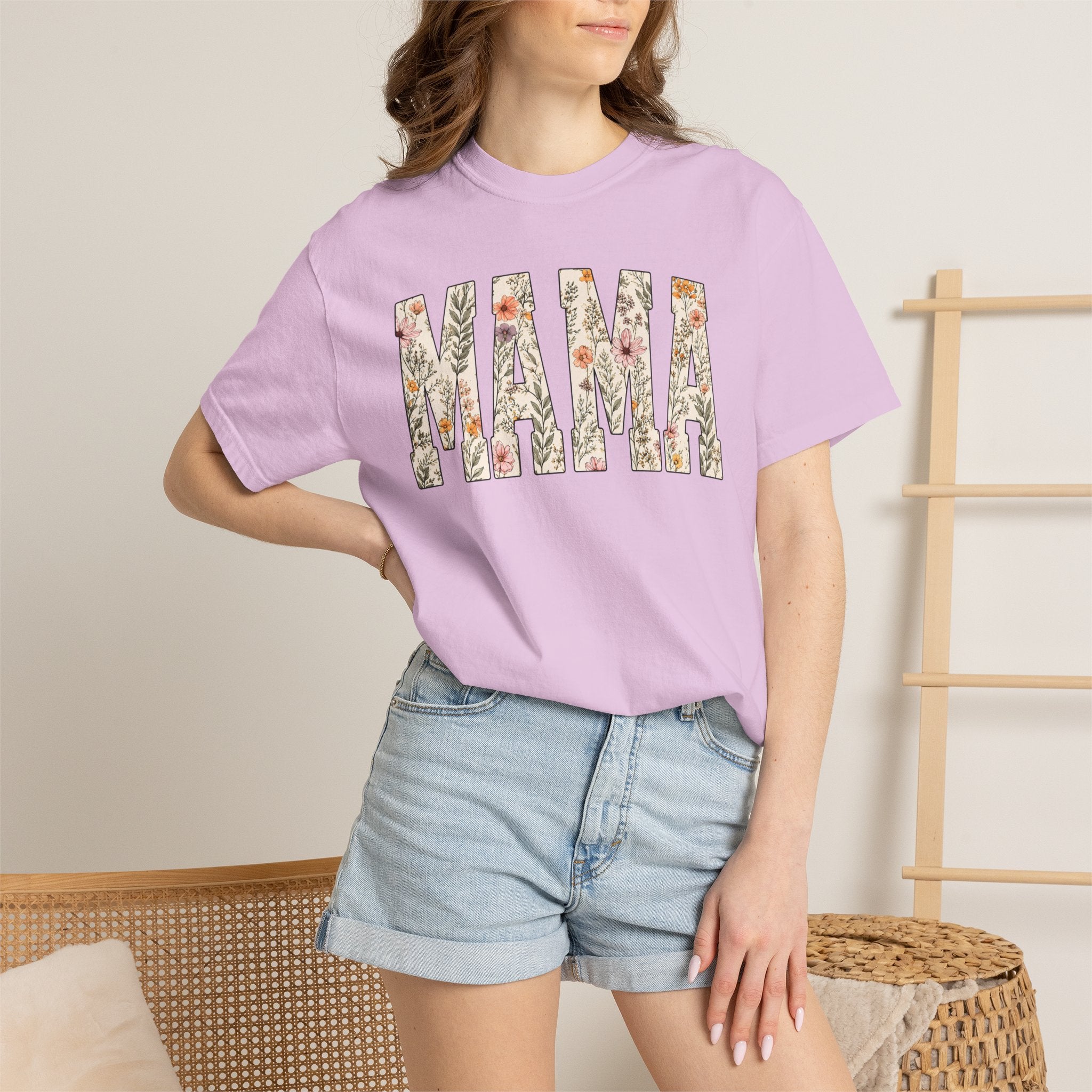 “Mama” Floral Tee