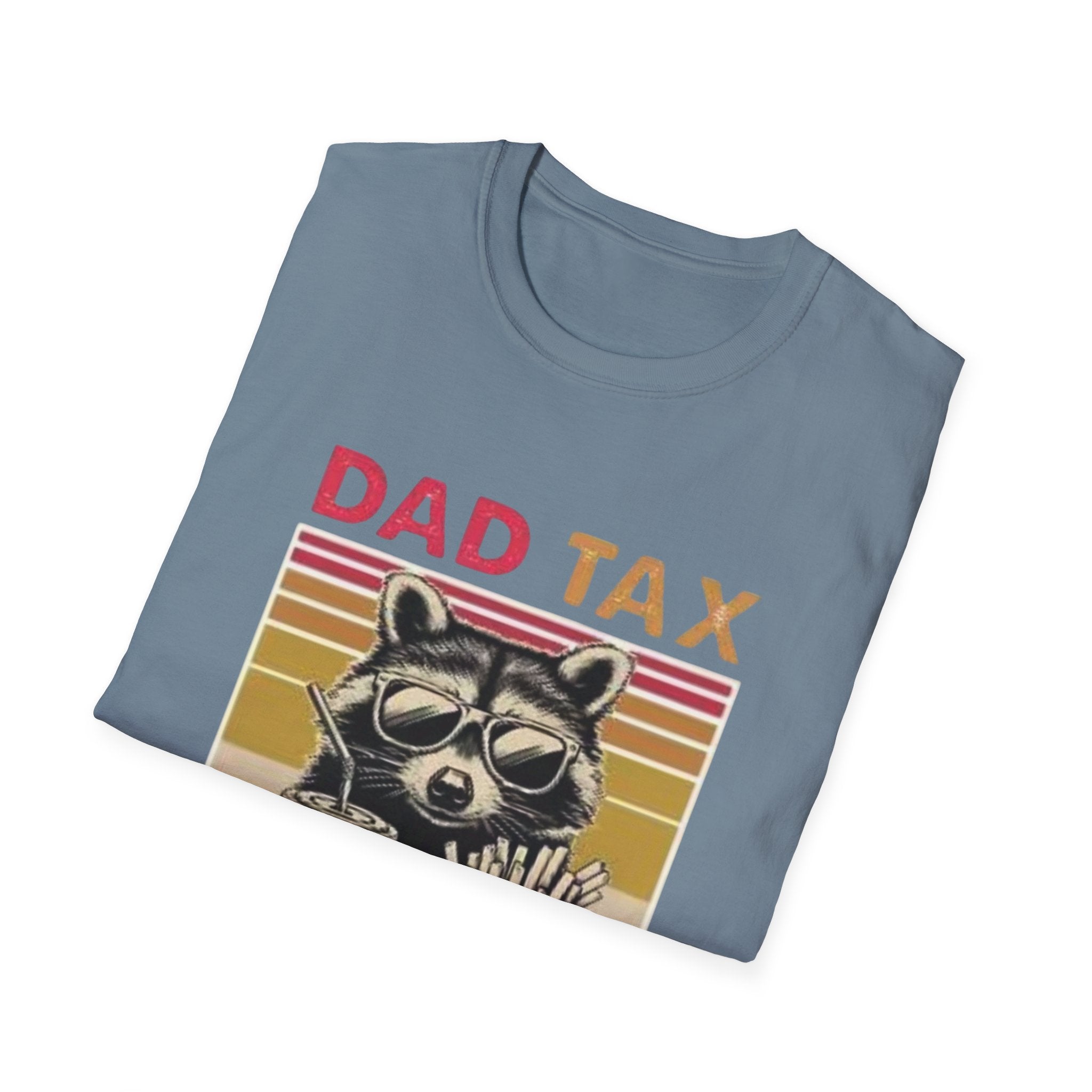 "Dad Tax" Raccoon Tee