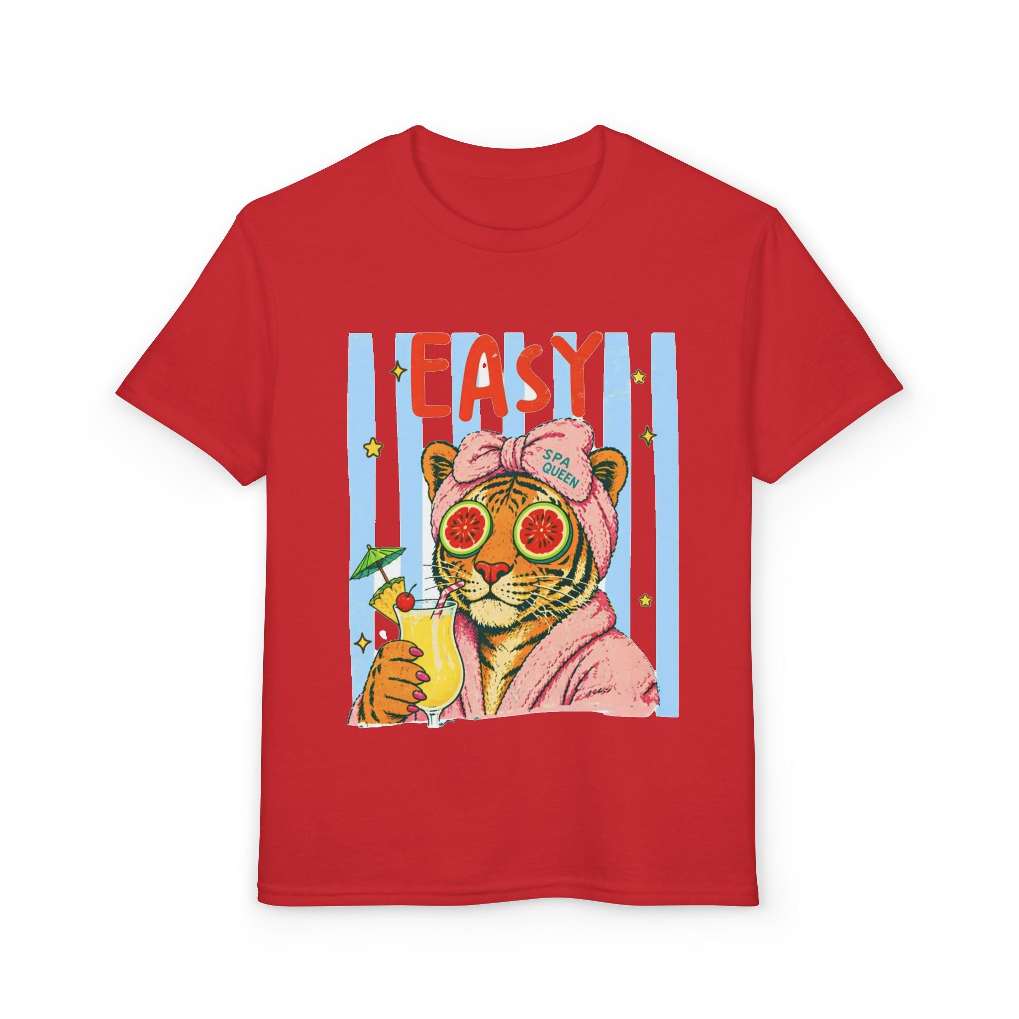 "Easy" Tiger Spa Tee- Youth