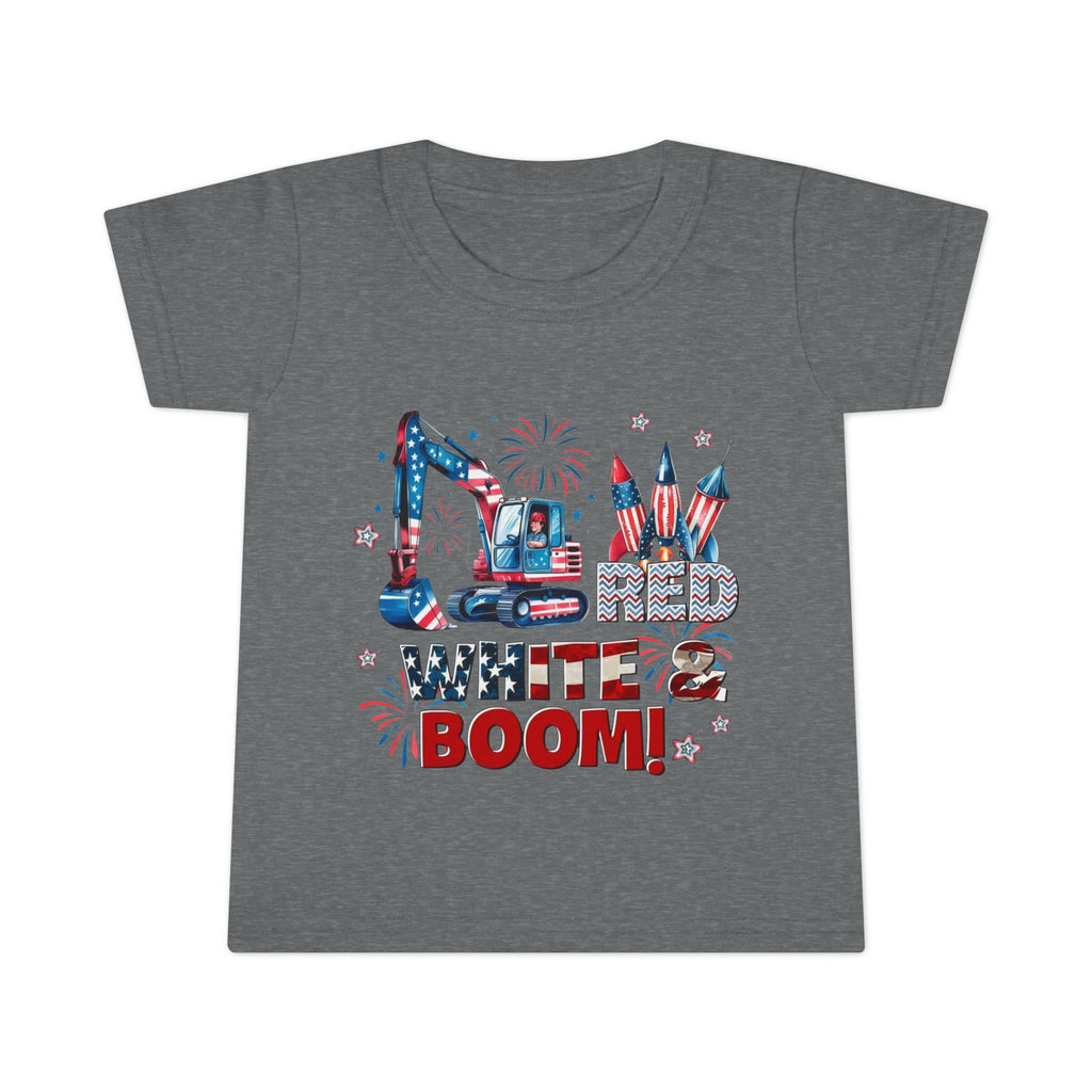 Toddler T-Shirt — Red White & Boom!