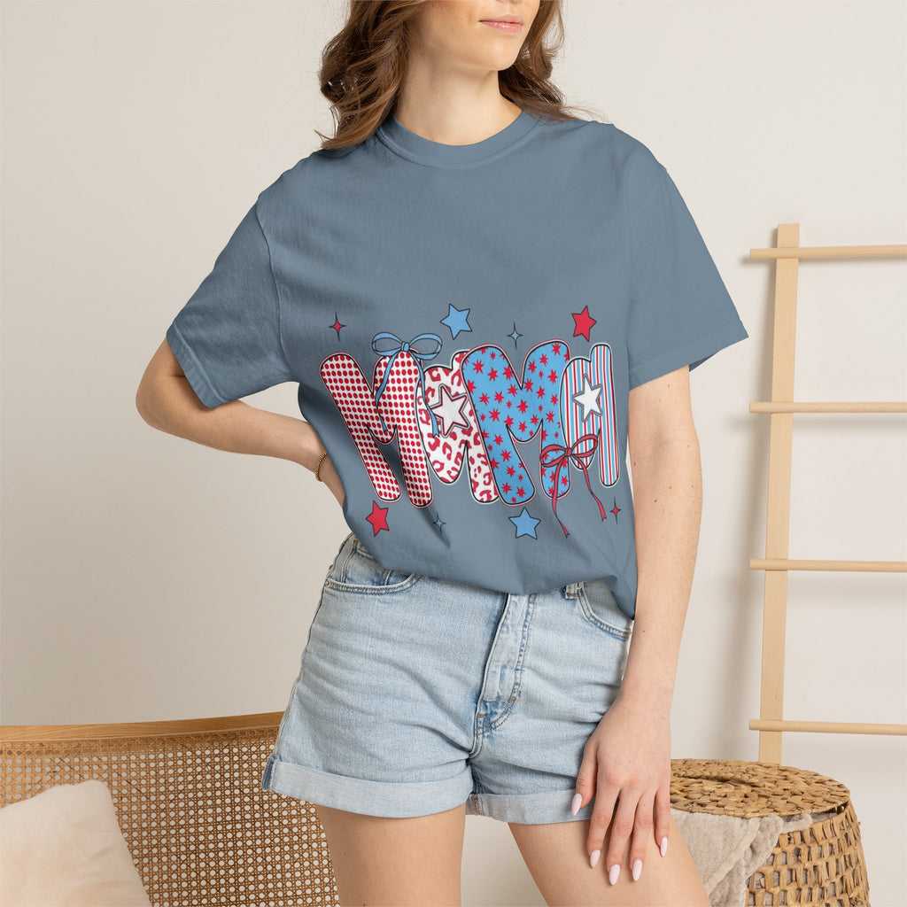 "Mama" Patriotic Graphic T-Shirt