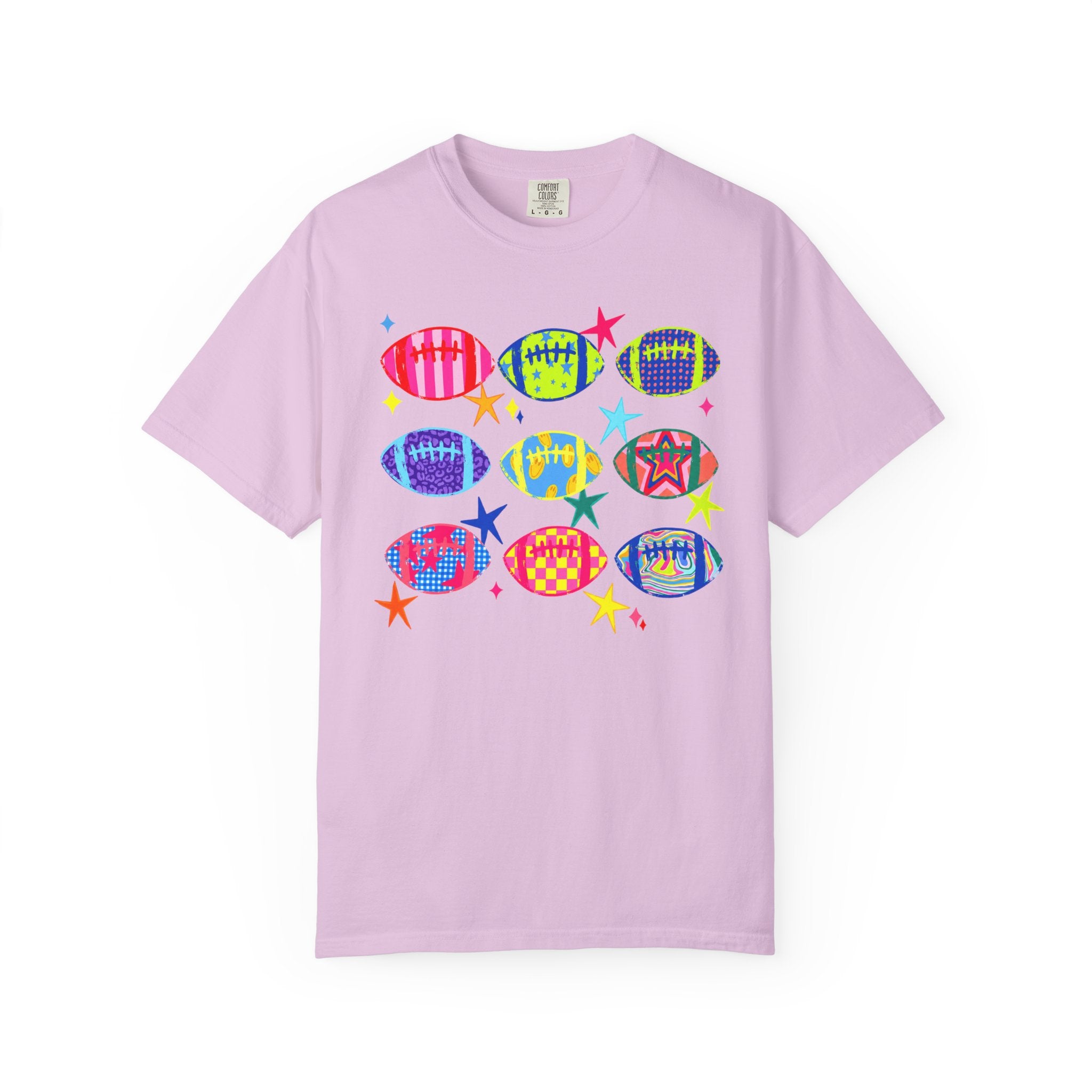 Neon Football Graphic Tee