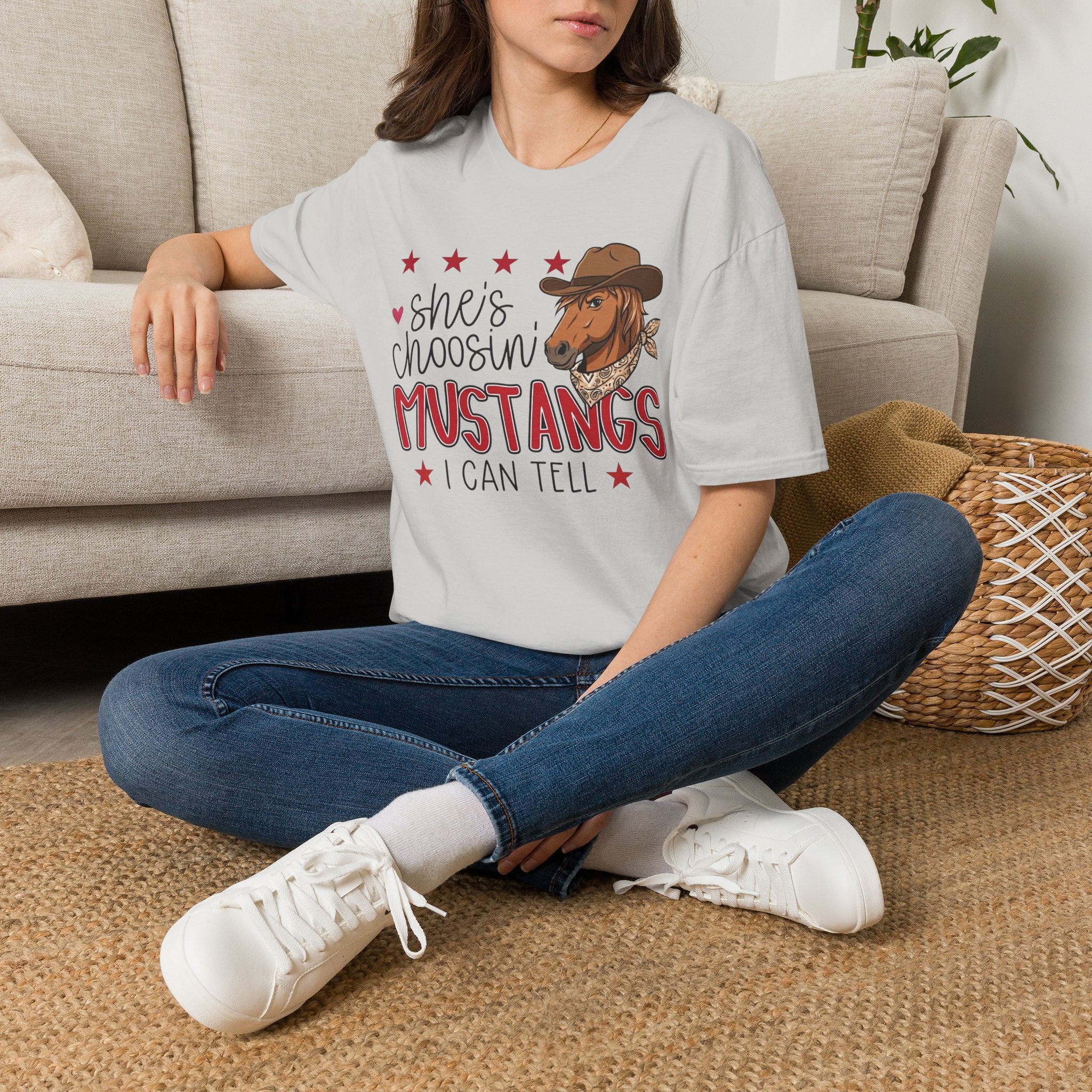 She's Choosin' Mustangs Tee