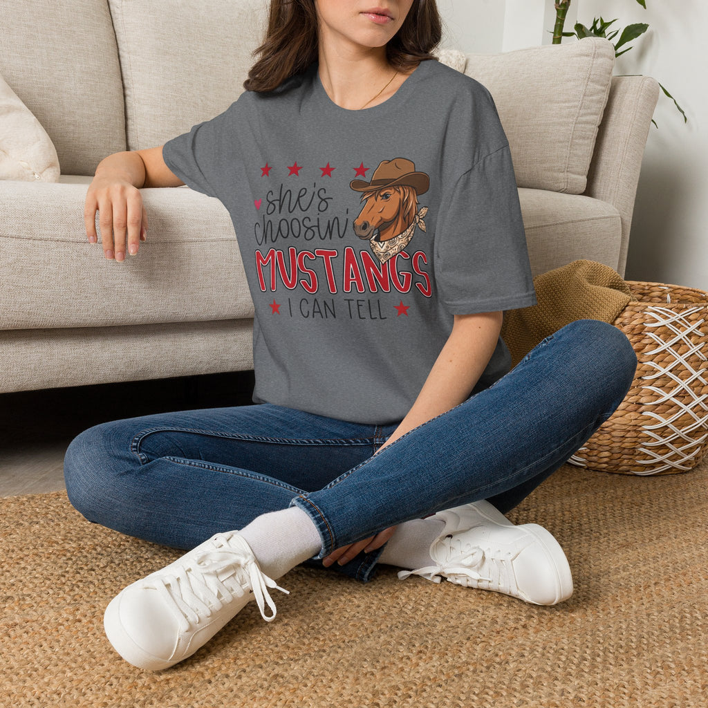 She's Choosin' Mustangs Tee
